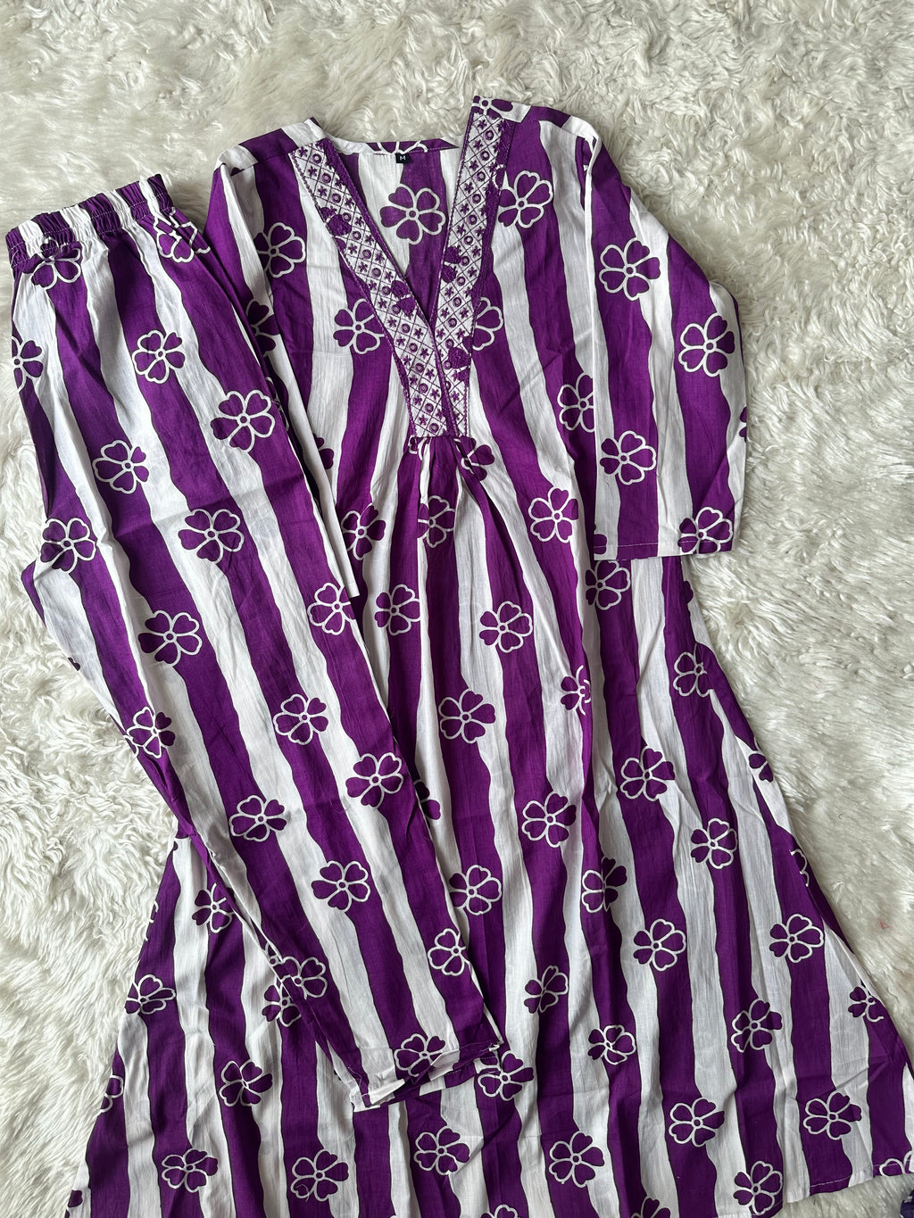 Cotton Kurti Pant Set