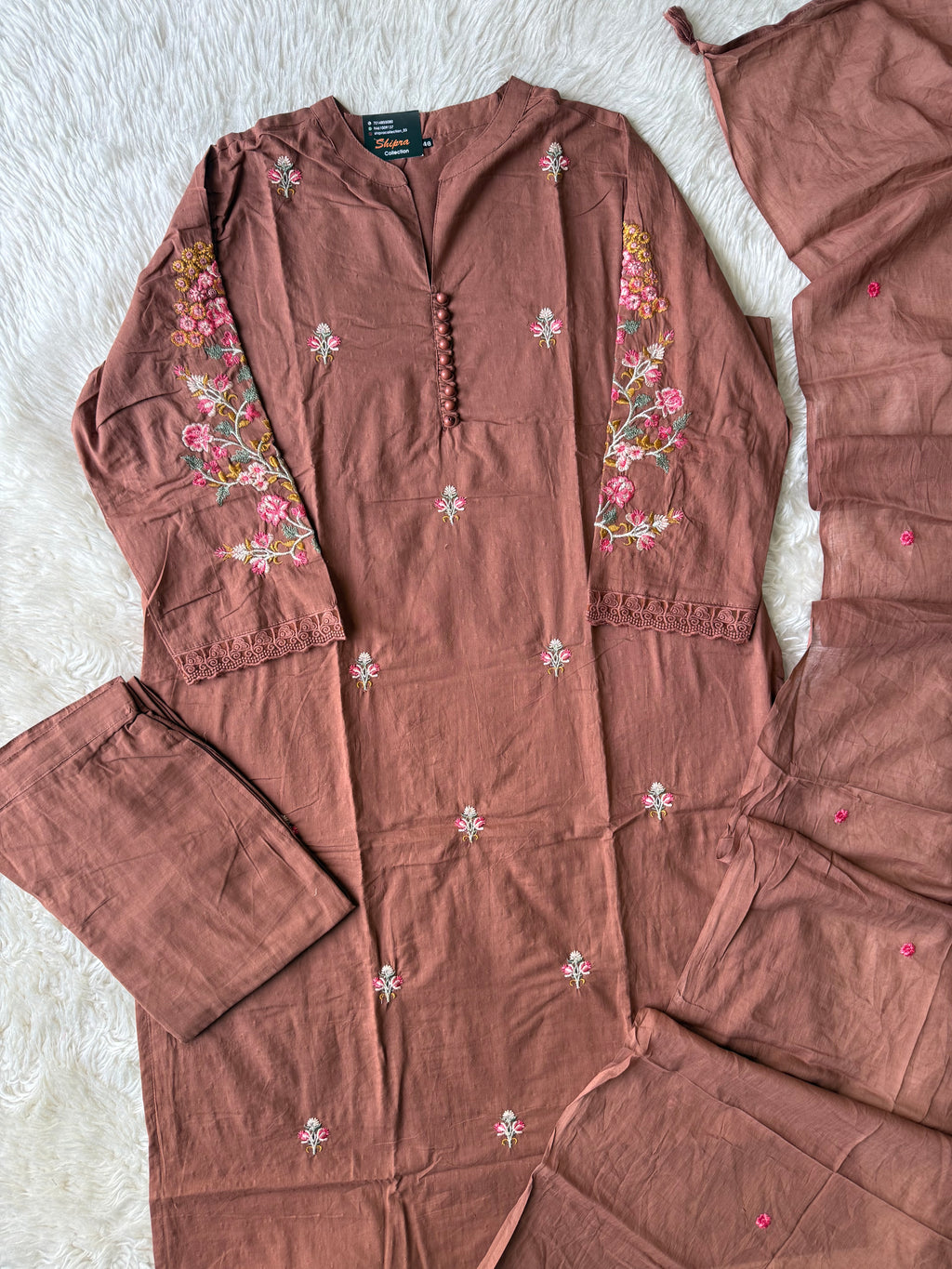 Premium Cotton Thread Work Collection