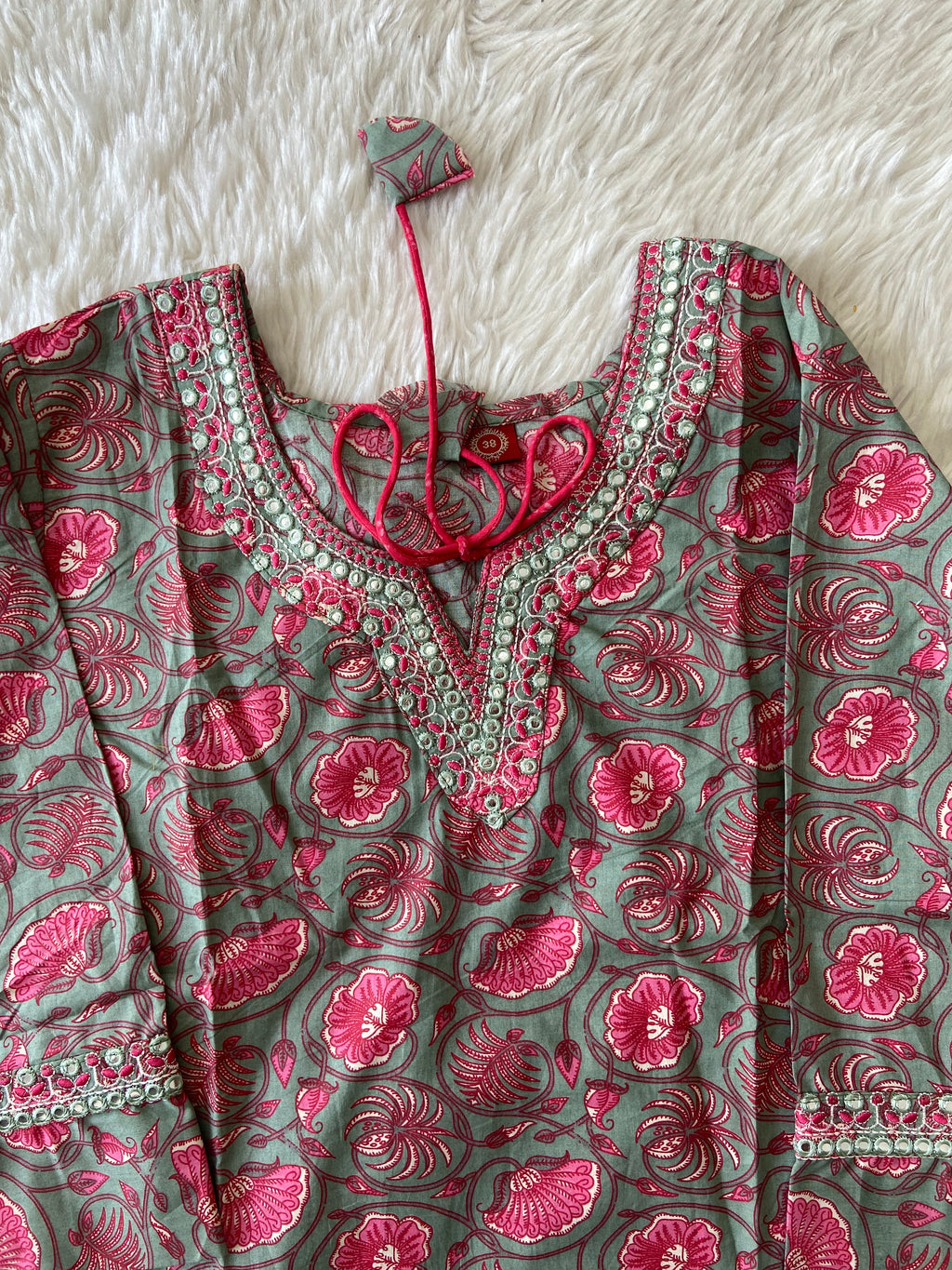 Pure Cotton Short Kurti