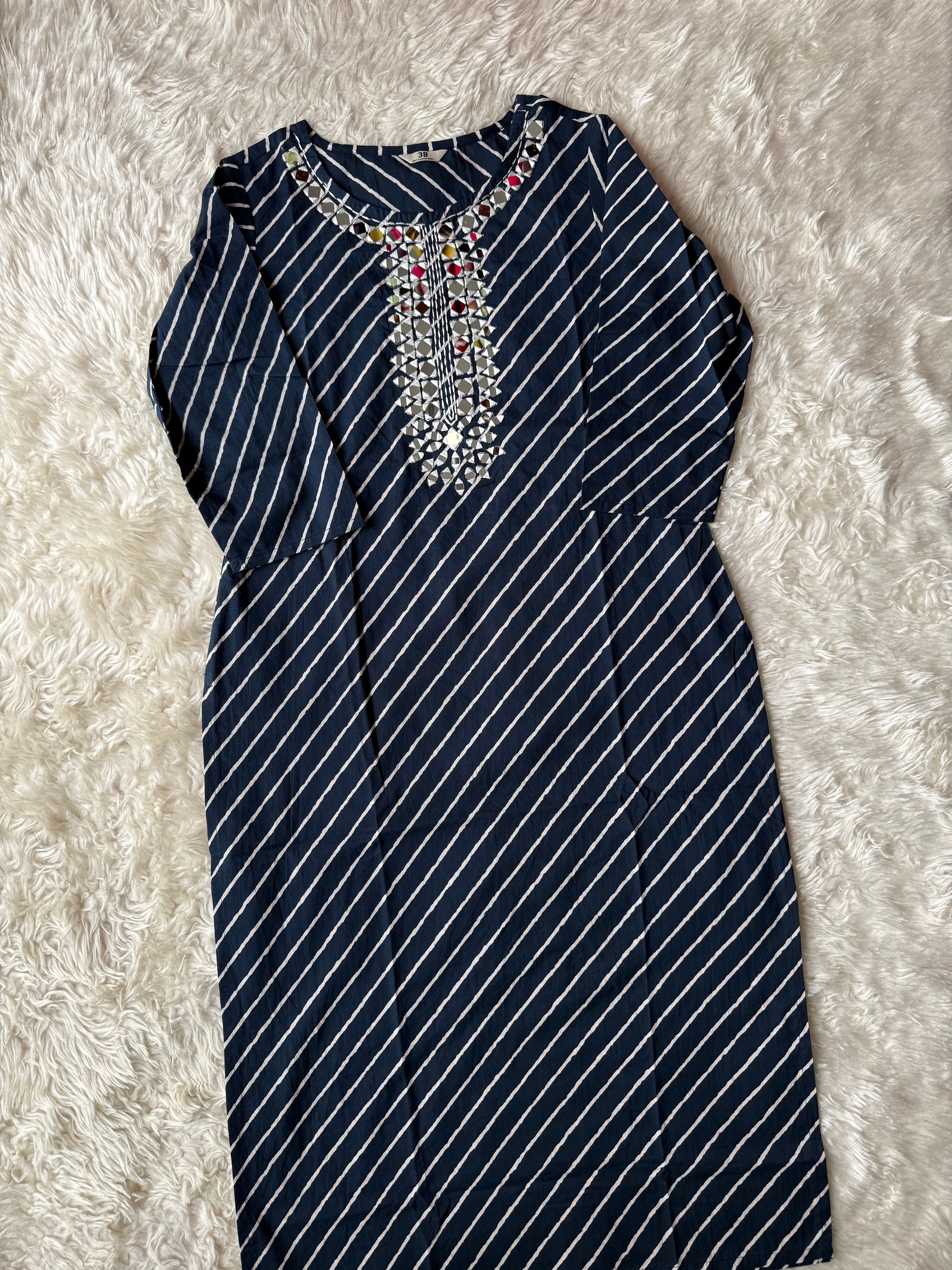 Premium Cotton Lehariya Set