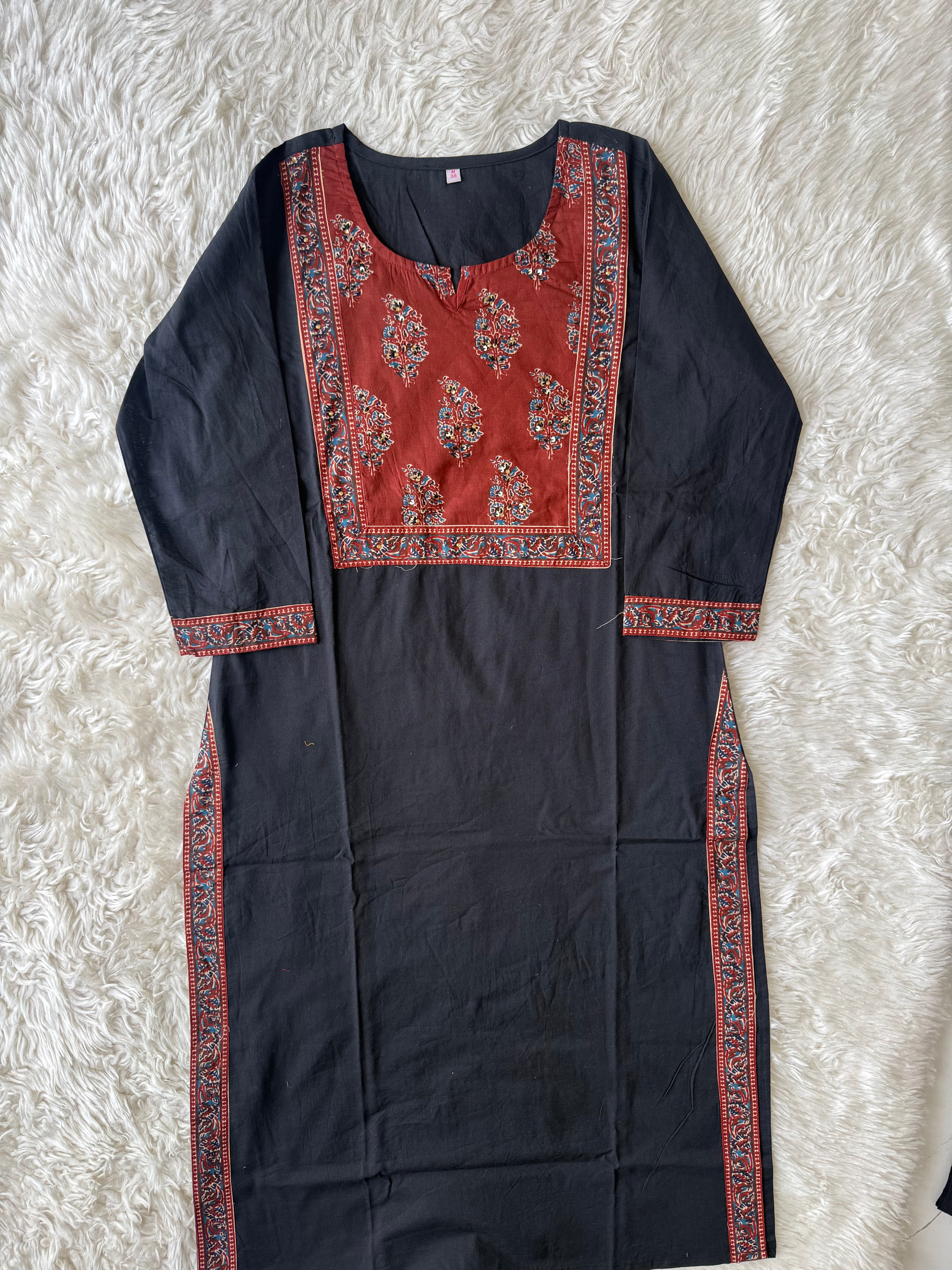 Premium Cotton Kurti Pant Dupatta Set