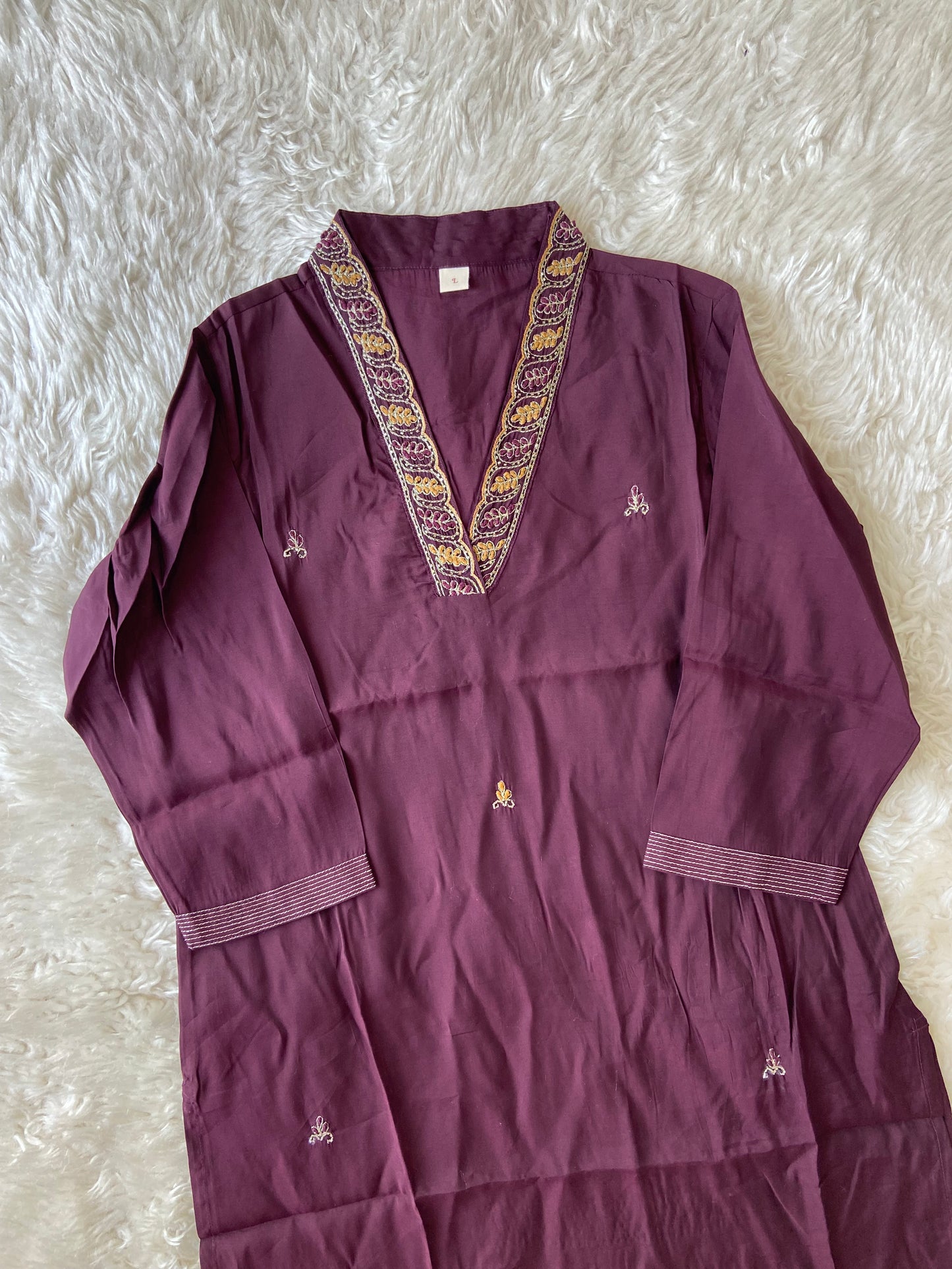Pure Muslin Silk kurti
