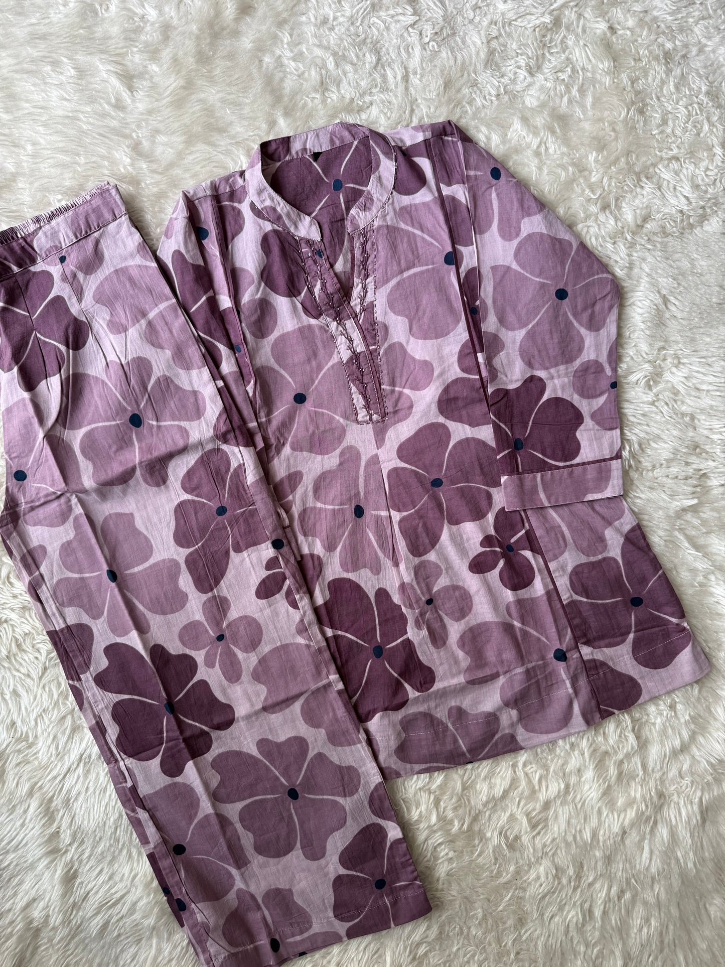 Premium Cotton  Co-ord Set