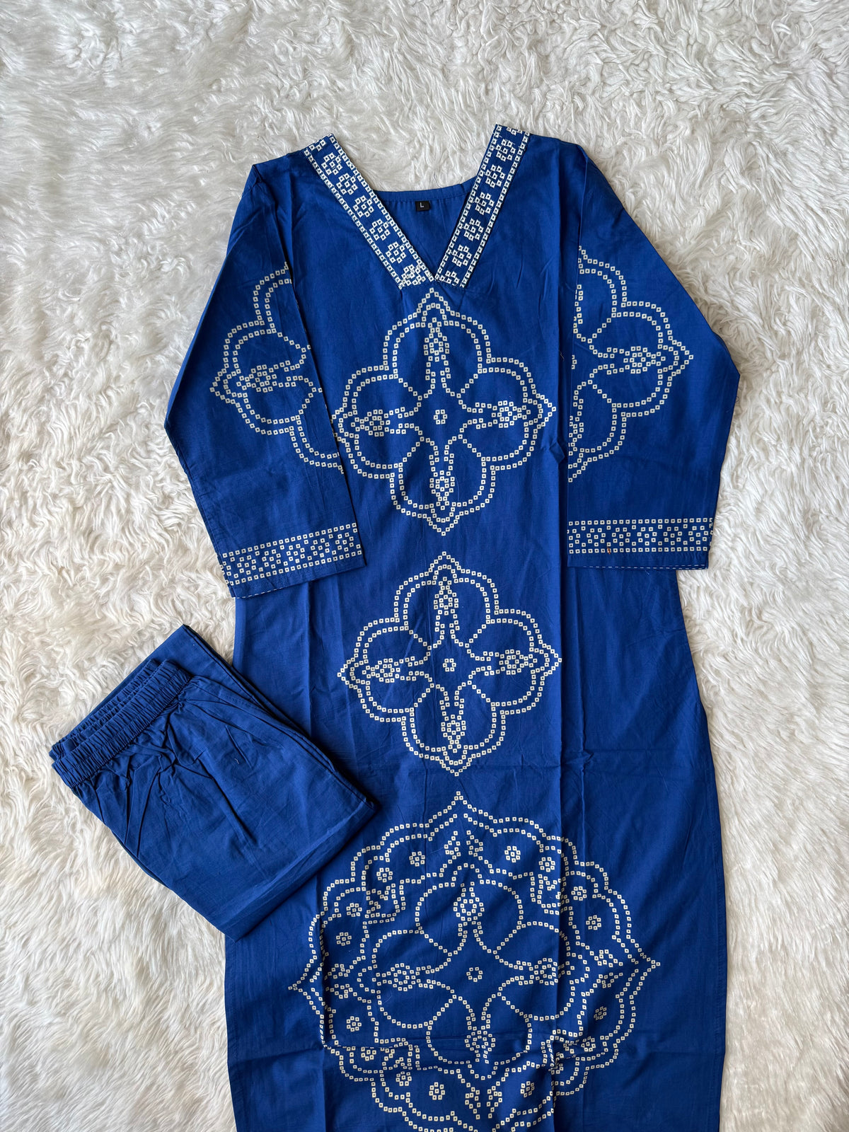 Cotton Kurti Pant Set