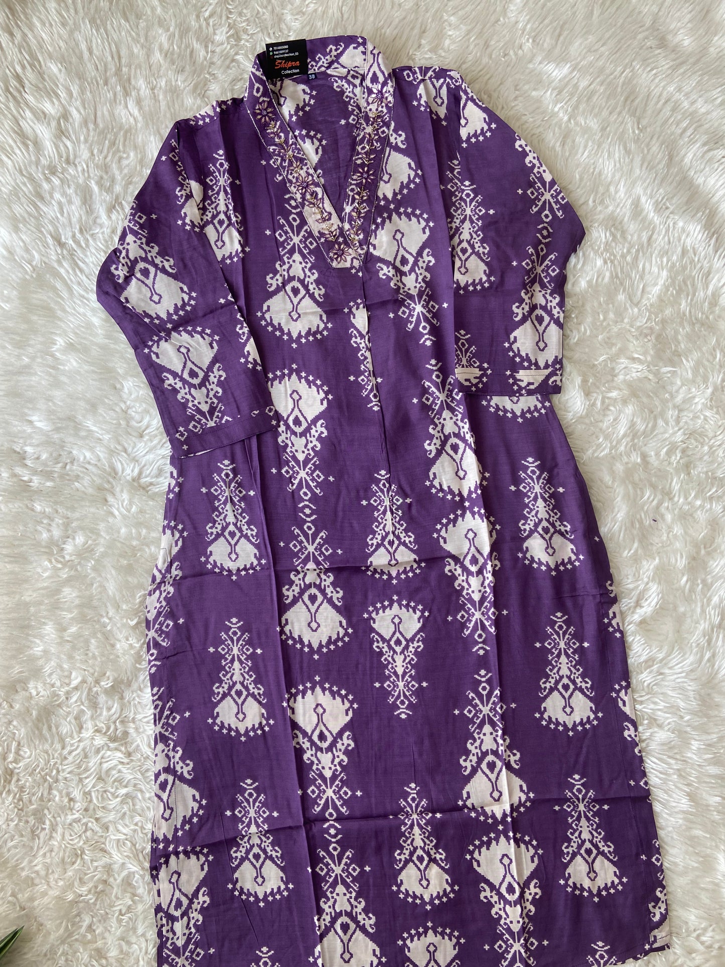 Premium Soft Muslin Silk kurti