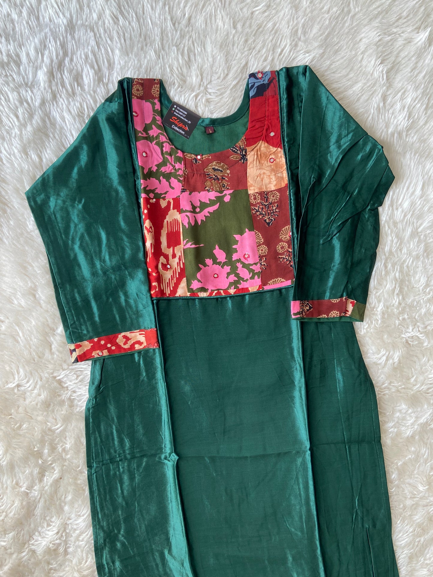 Gazi Silk Kurti