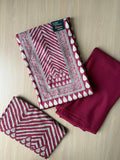 Premium Cotton Unstitched Set