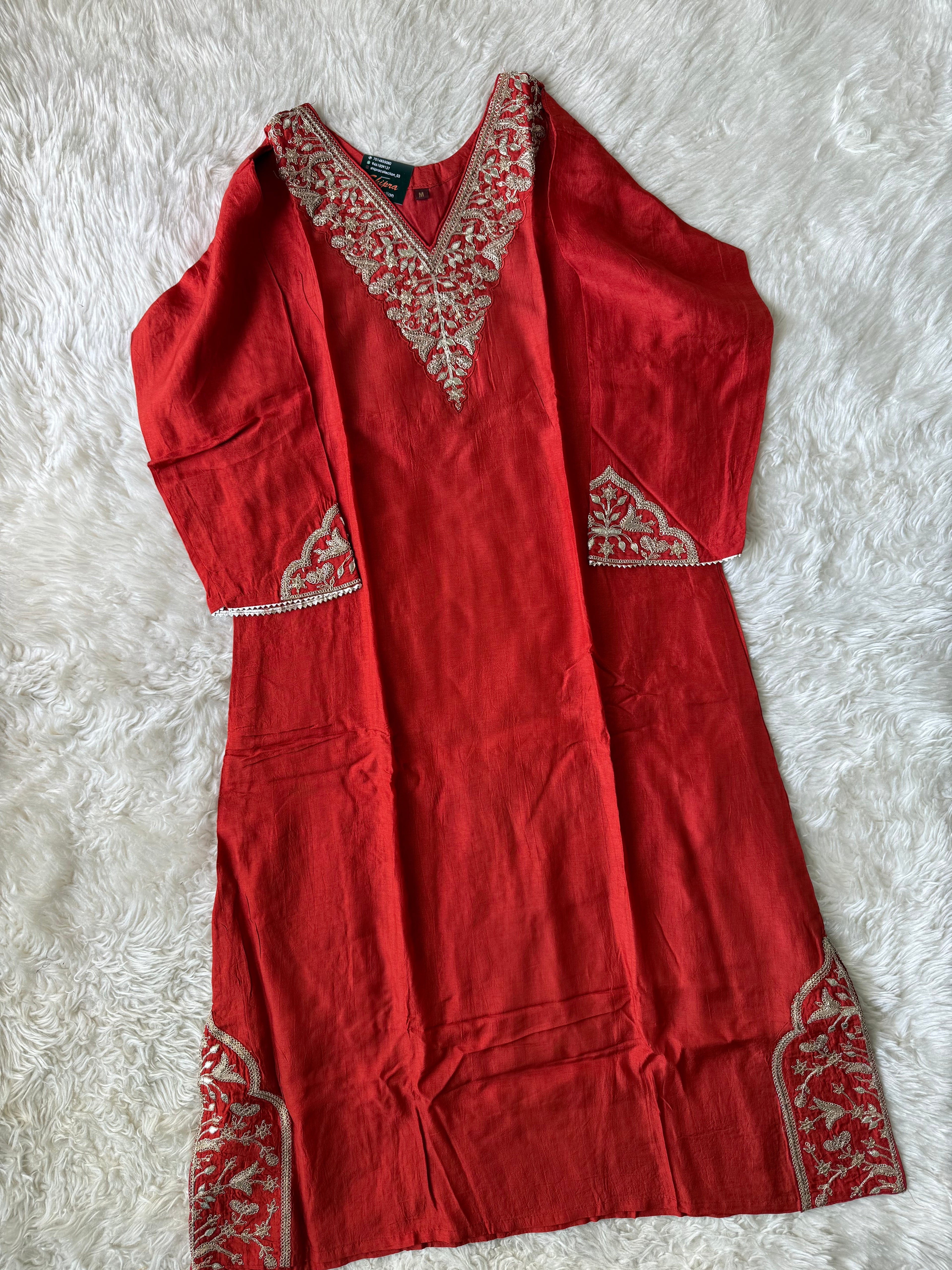 Dola Silk Kurti Pant Dupatta Set
