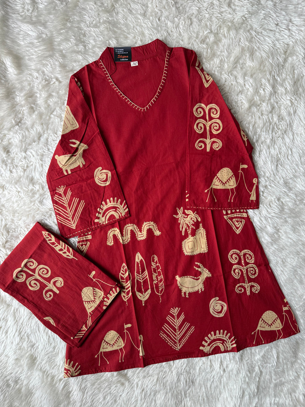 Pure Cotton Co-ord Set