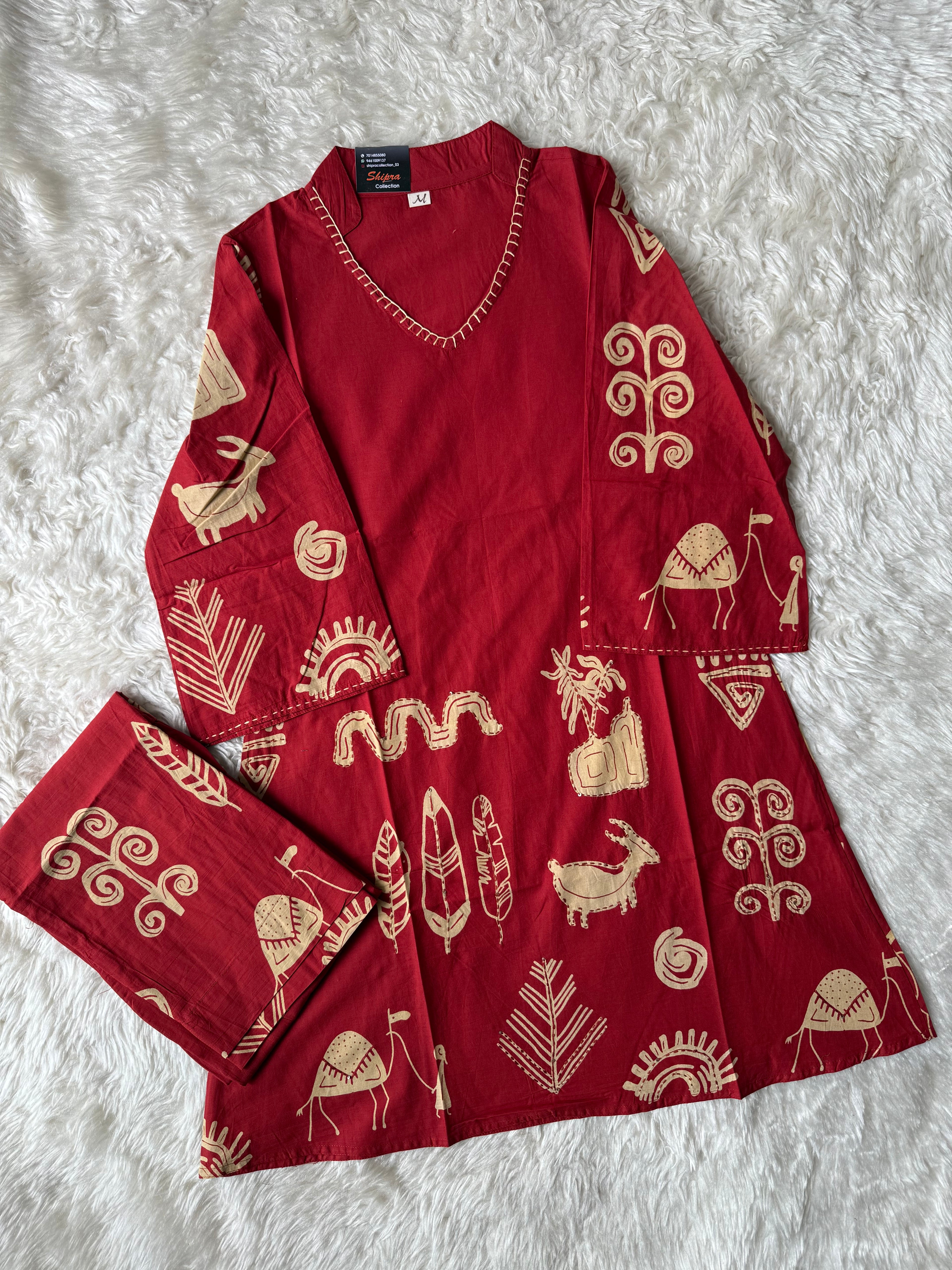 Pure Cotton Co-ord Set