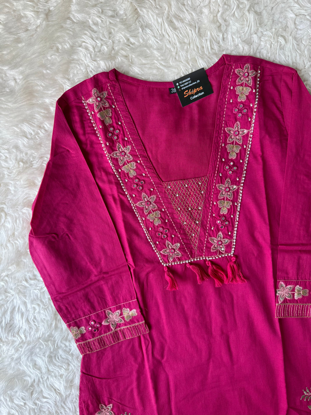 Premium Cotton Thread Work Collection