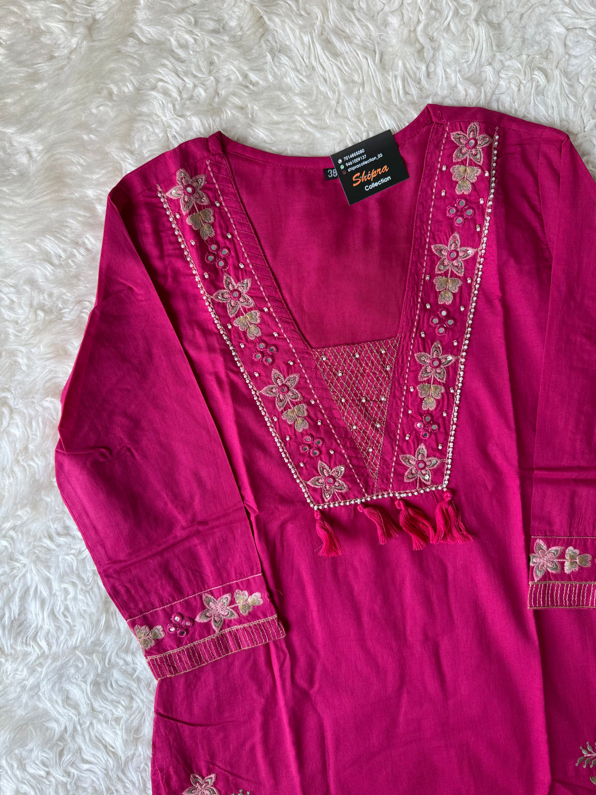Premium Cotton Thread Work Collection