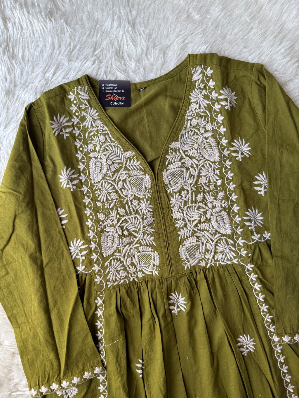 Premium Cotton Kurti Pant Dupatta Set