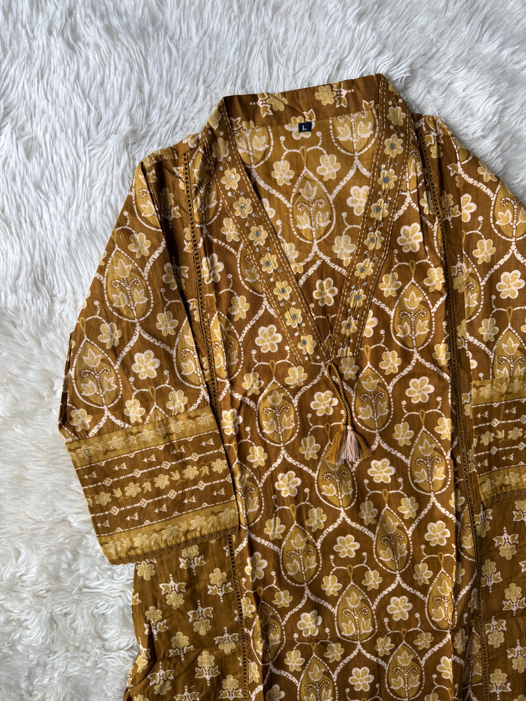 Budget Friendly Kurti Pant Dupatta Set