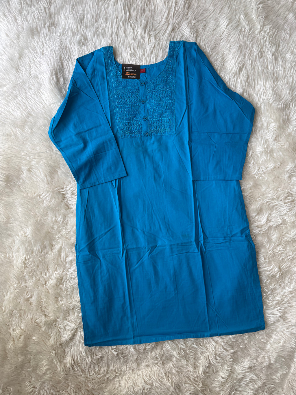 Pure Cotton Short Kurti