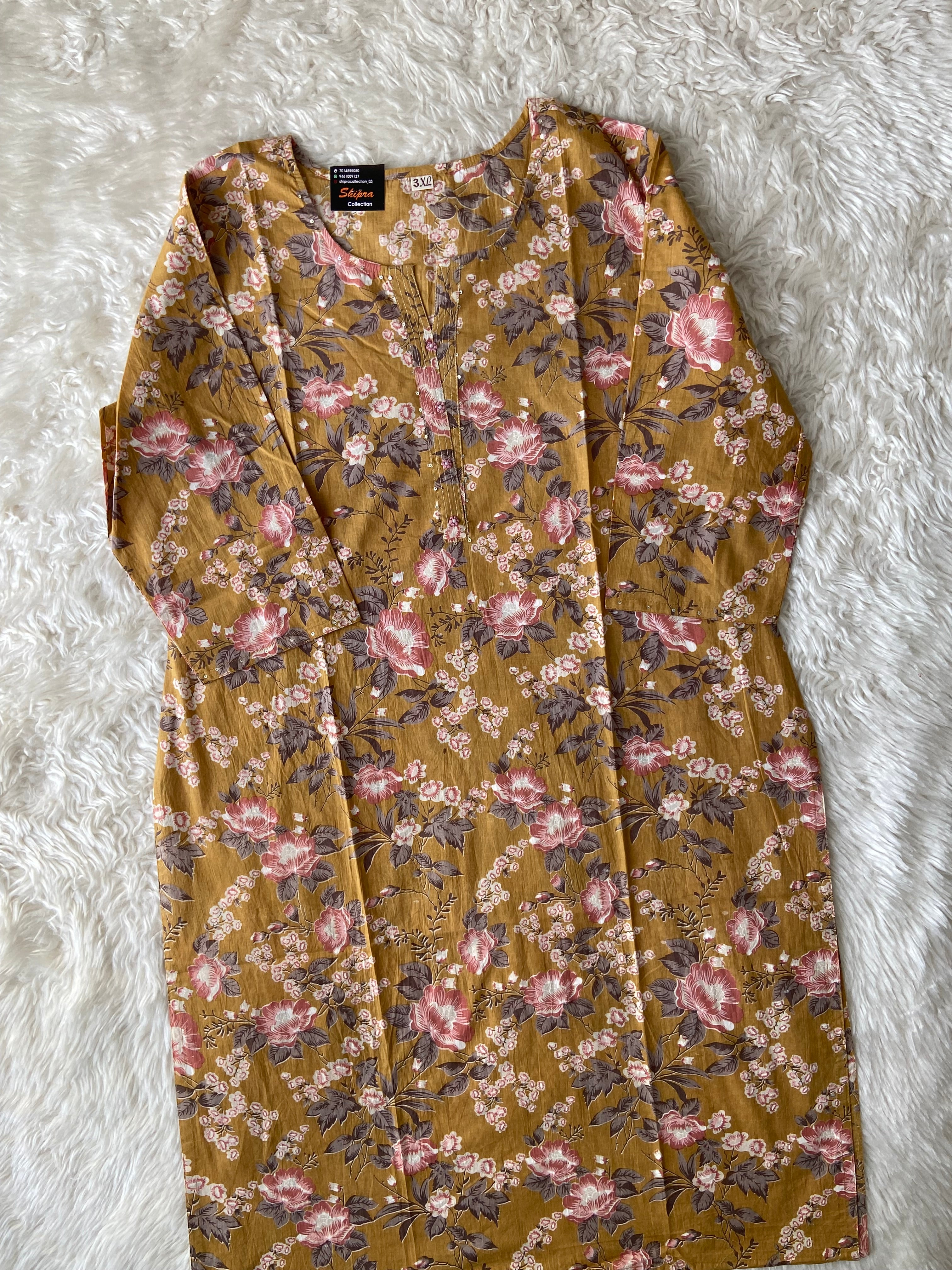 Premium Cotton Kurti