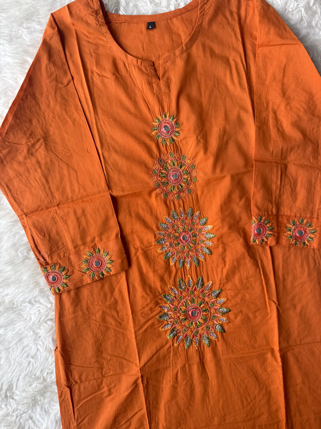 Cotton Kurti Pant Set