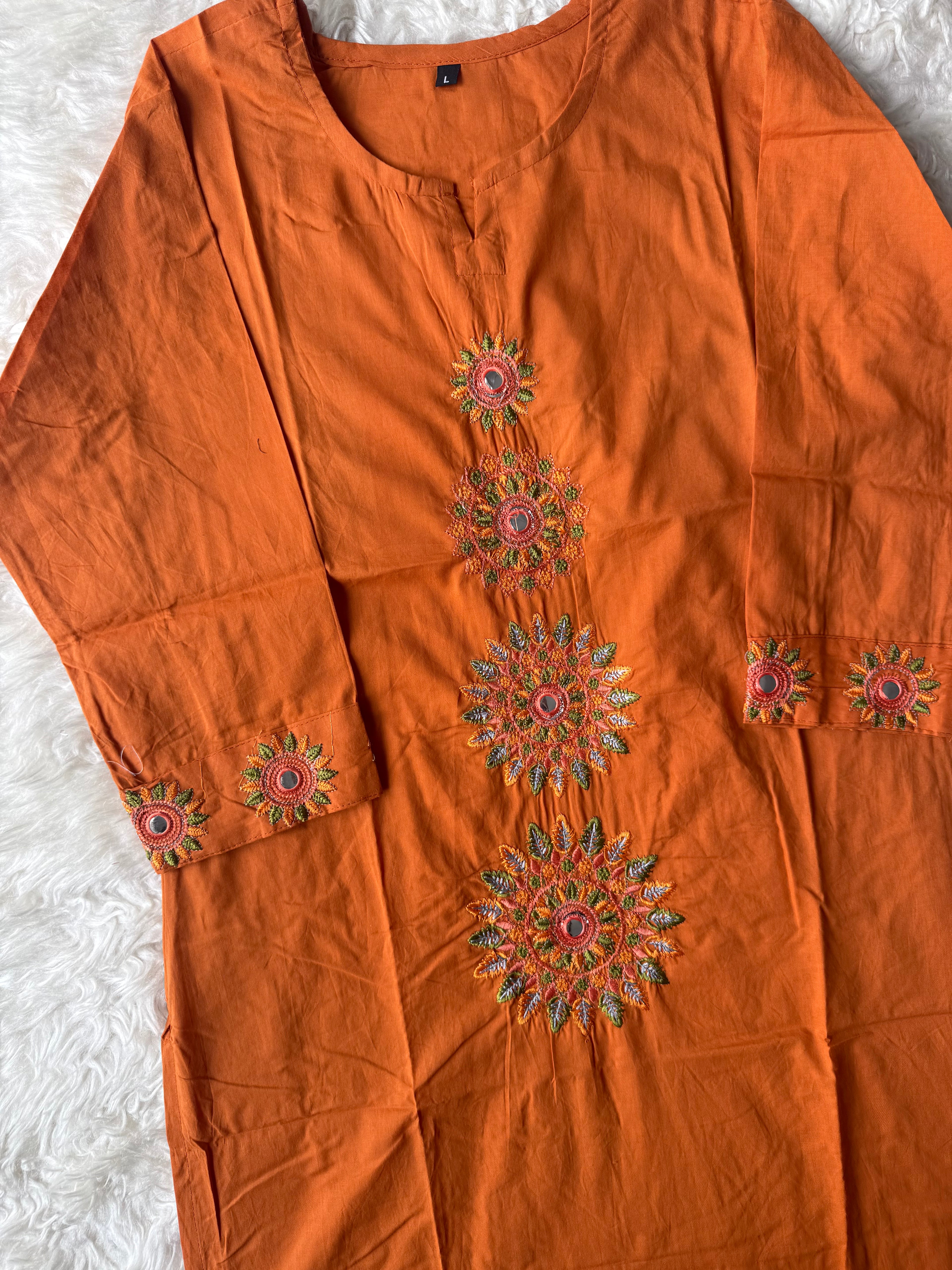 Cotton Kurti Pant Set