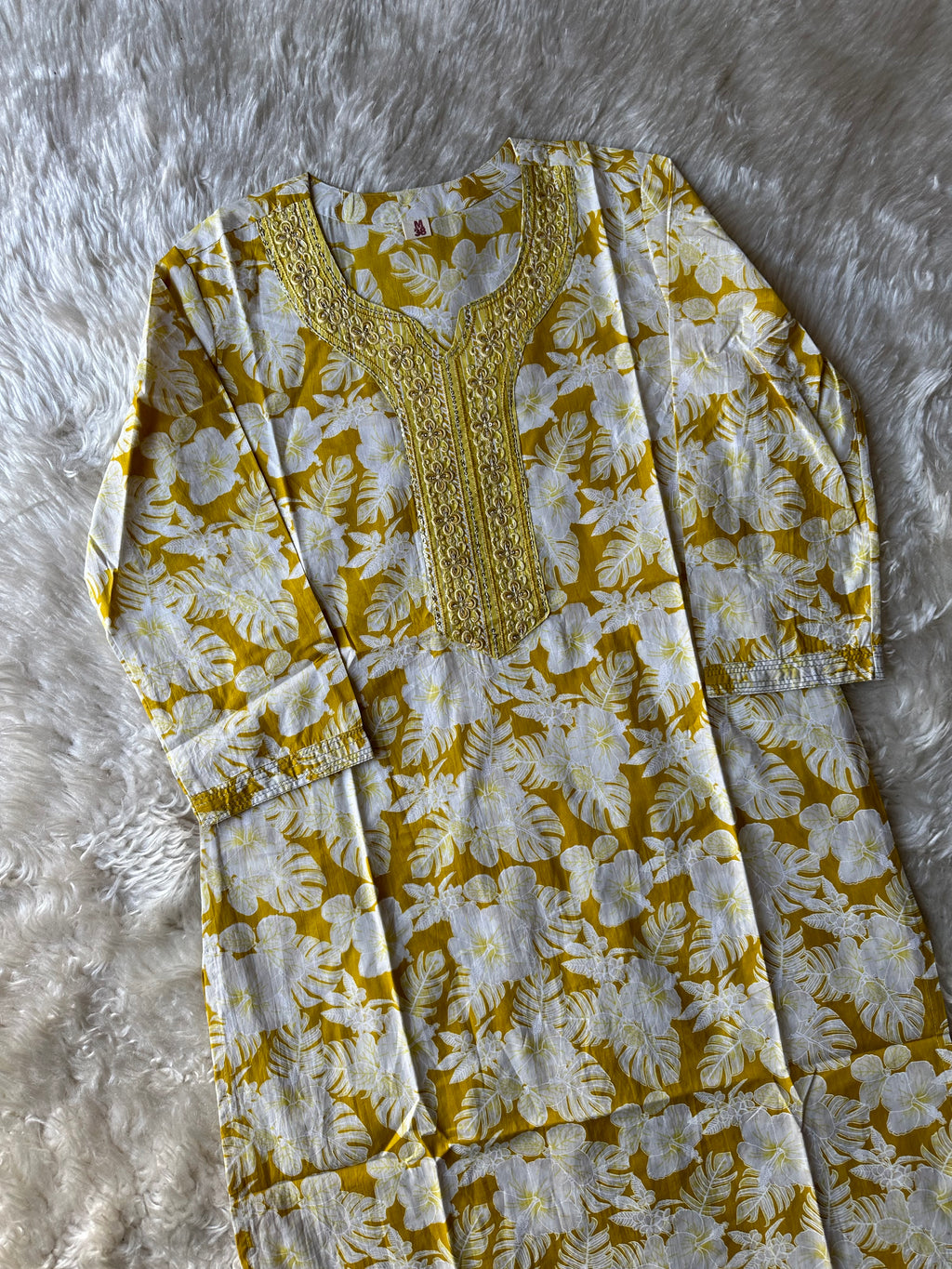 Pure Cotton Kurti Pant Set