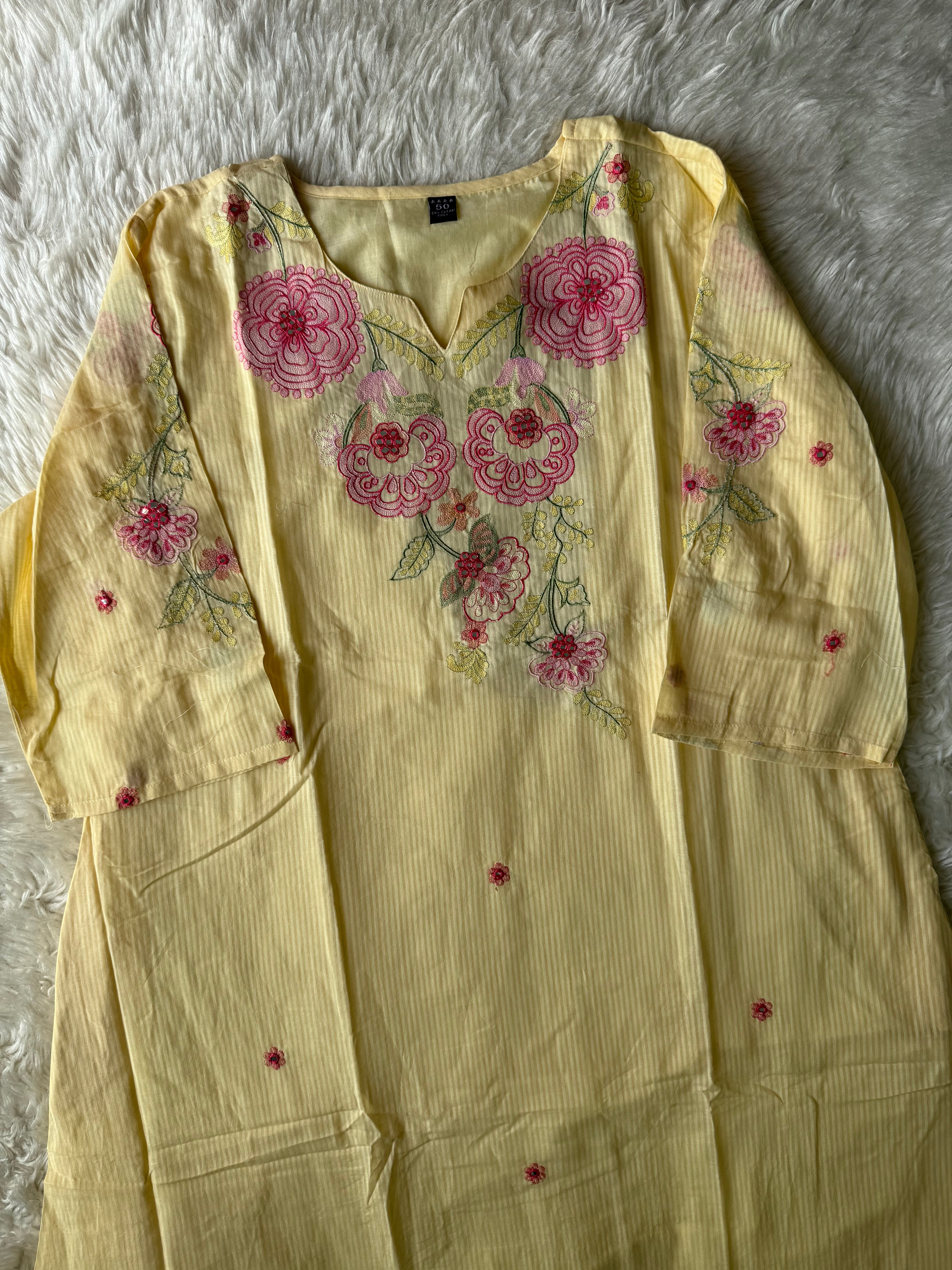 Premium Mul Cotton Thread Work Collection