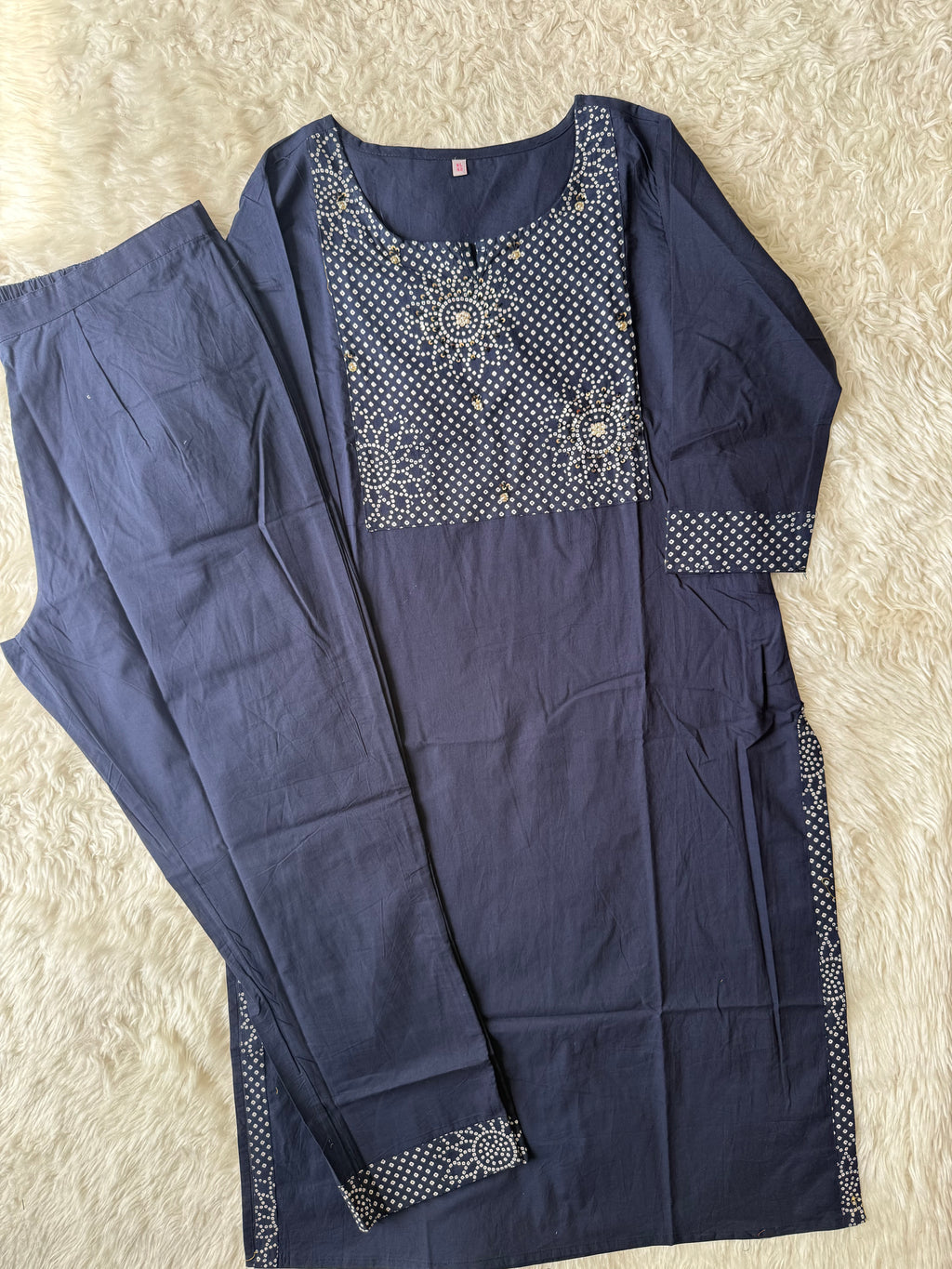 Premium Cotton Kurti Pant Set