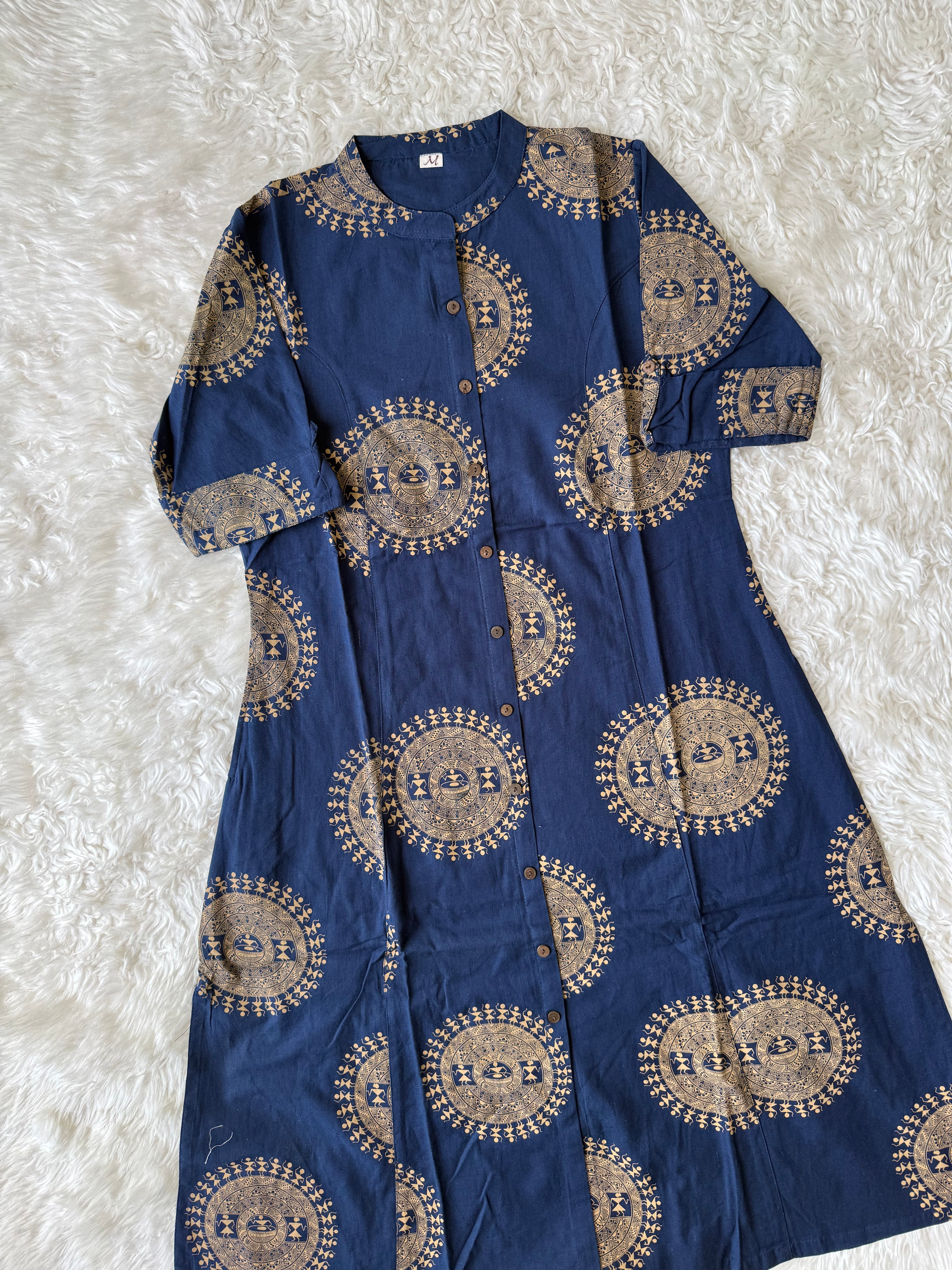 Khadi Cotton Elbow Sleeves Set