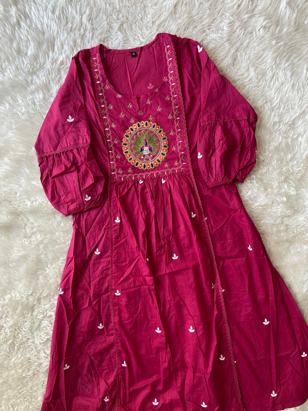 Budget Friendly Flare Kurti Pant Dupatta Set