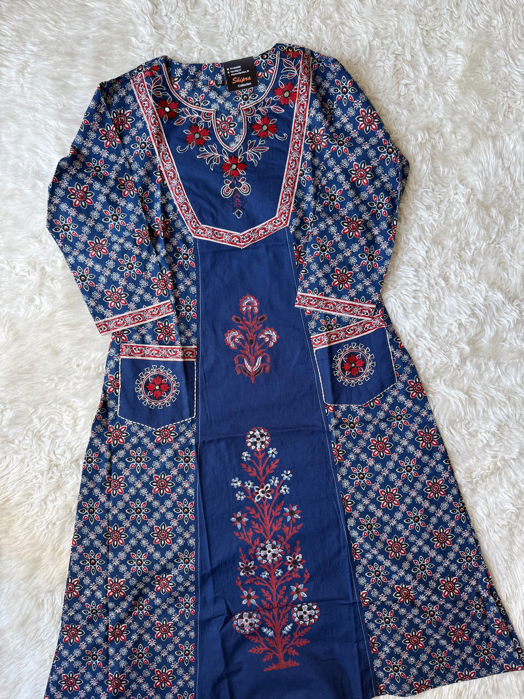 Premium Cotton Kurti Pant Dupatta Set