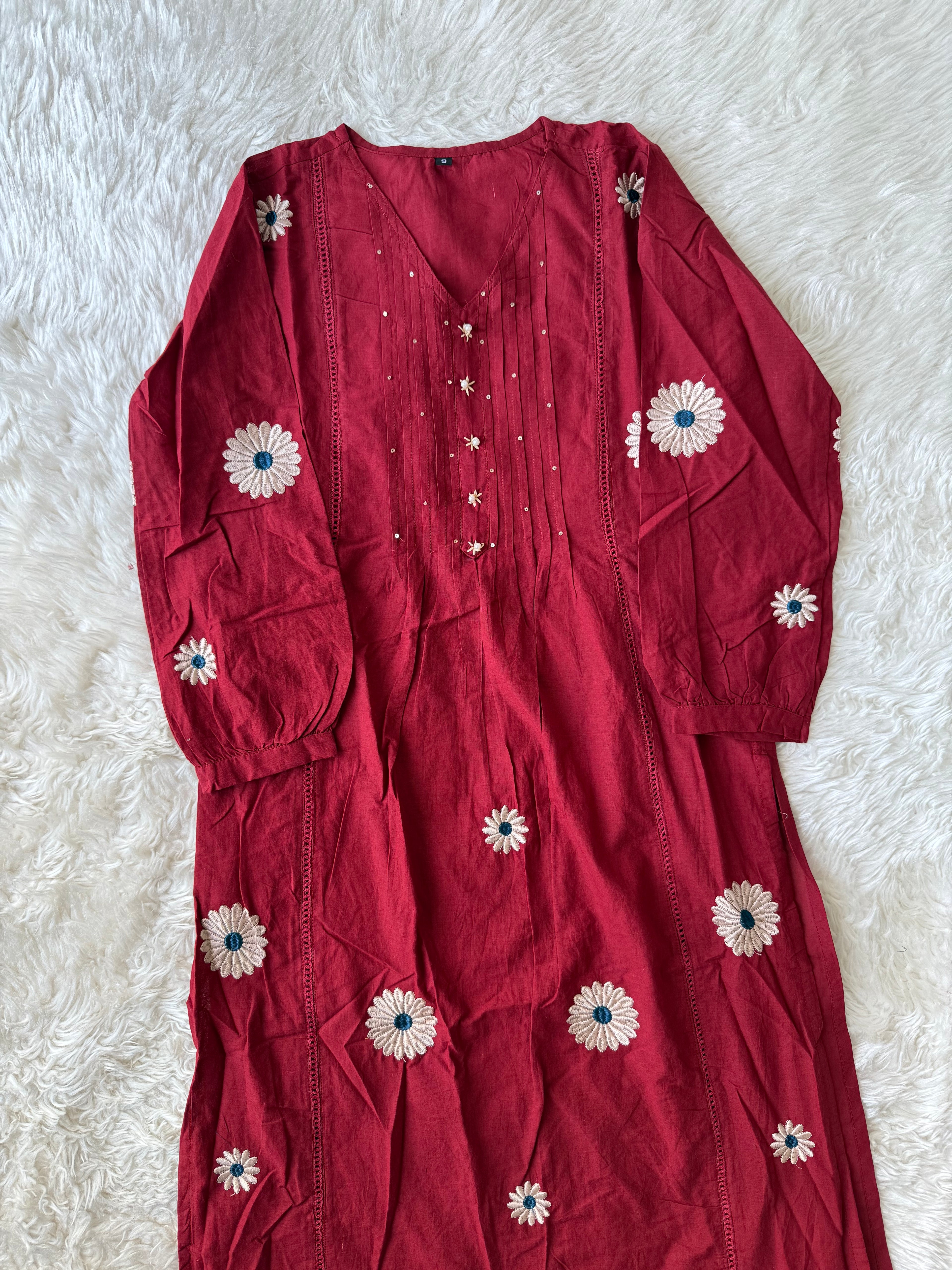 Premium Cotton Kurti Pant Dupatta Set