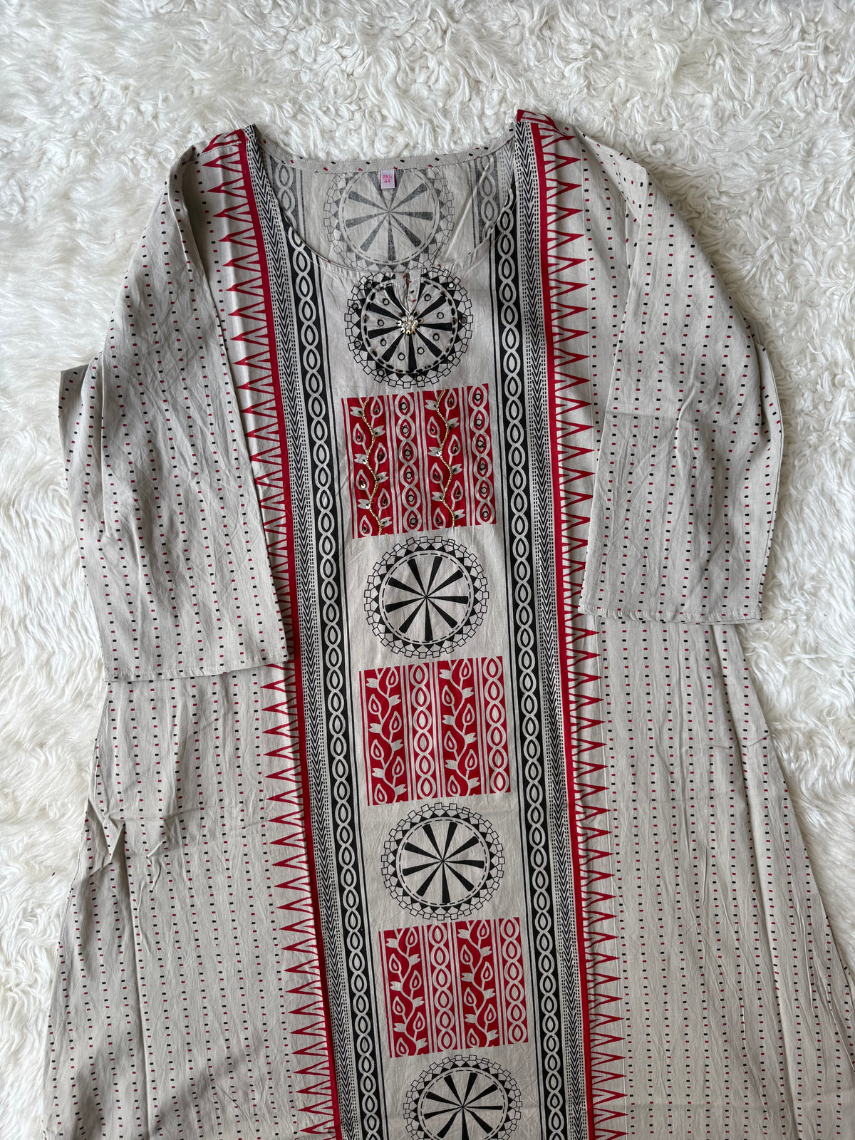 Pure Cotton Kurti Pant Set