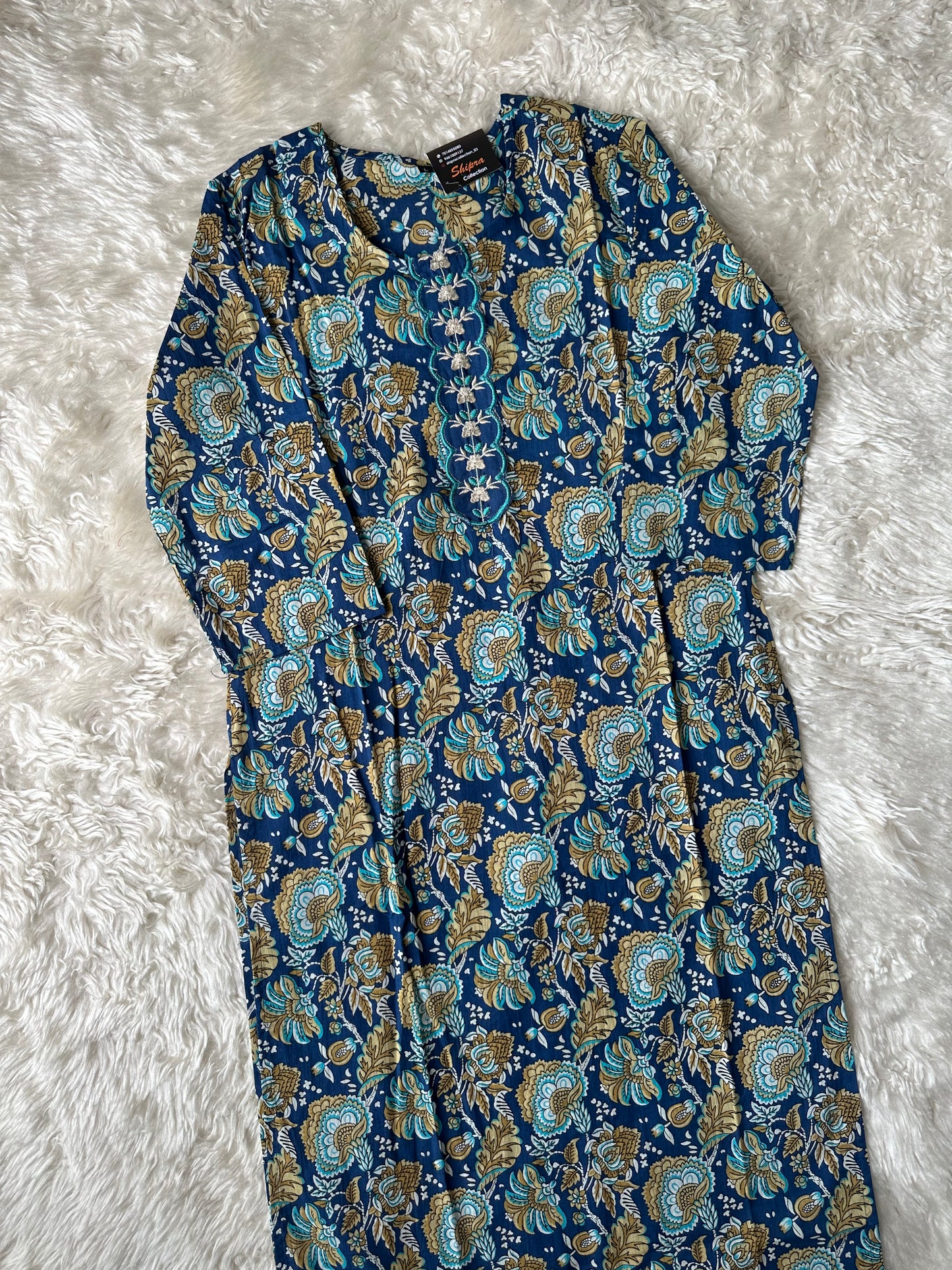 Pure Cotton Kurti