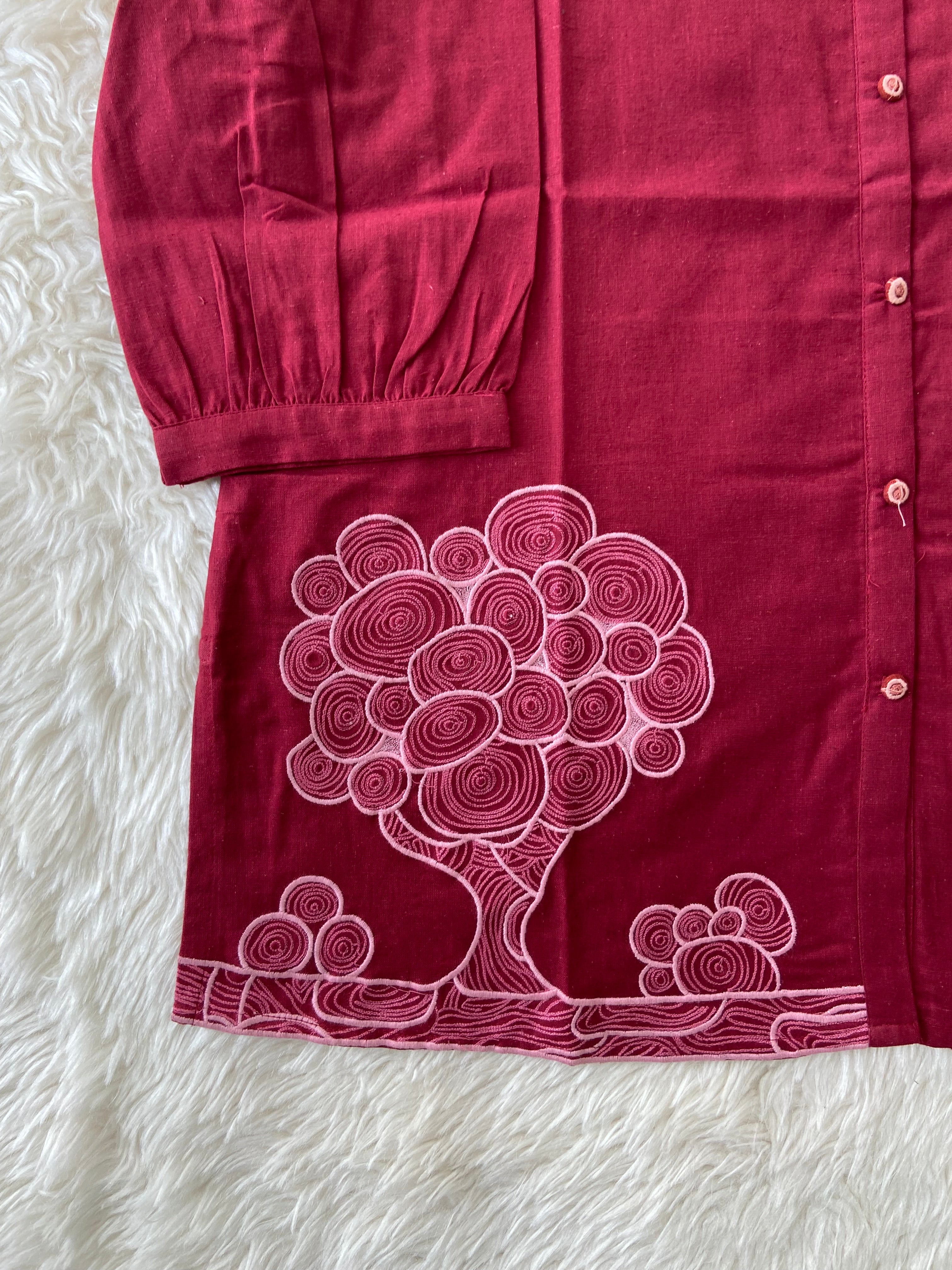 “Plus Size” Khadi Cotton Short Kurti