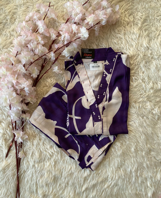 Butter Silk co-ord Set