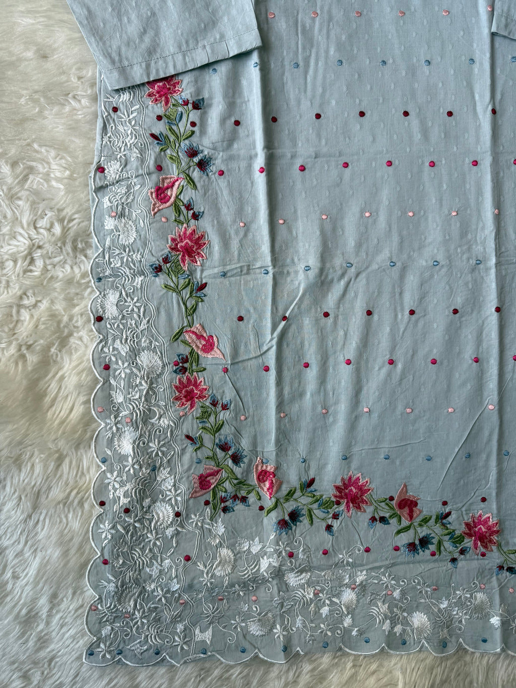 Premium Mul Cotton Thread Work Collection