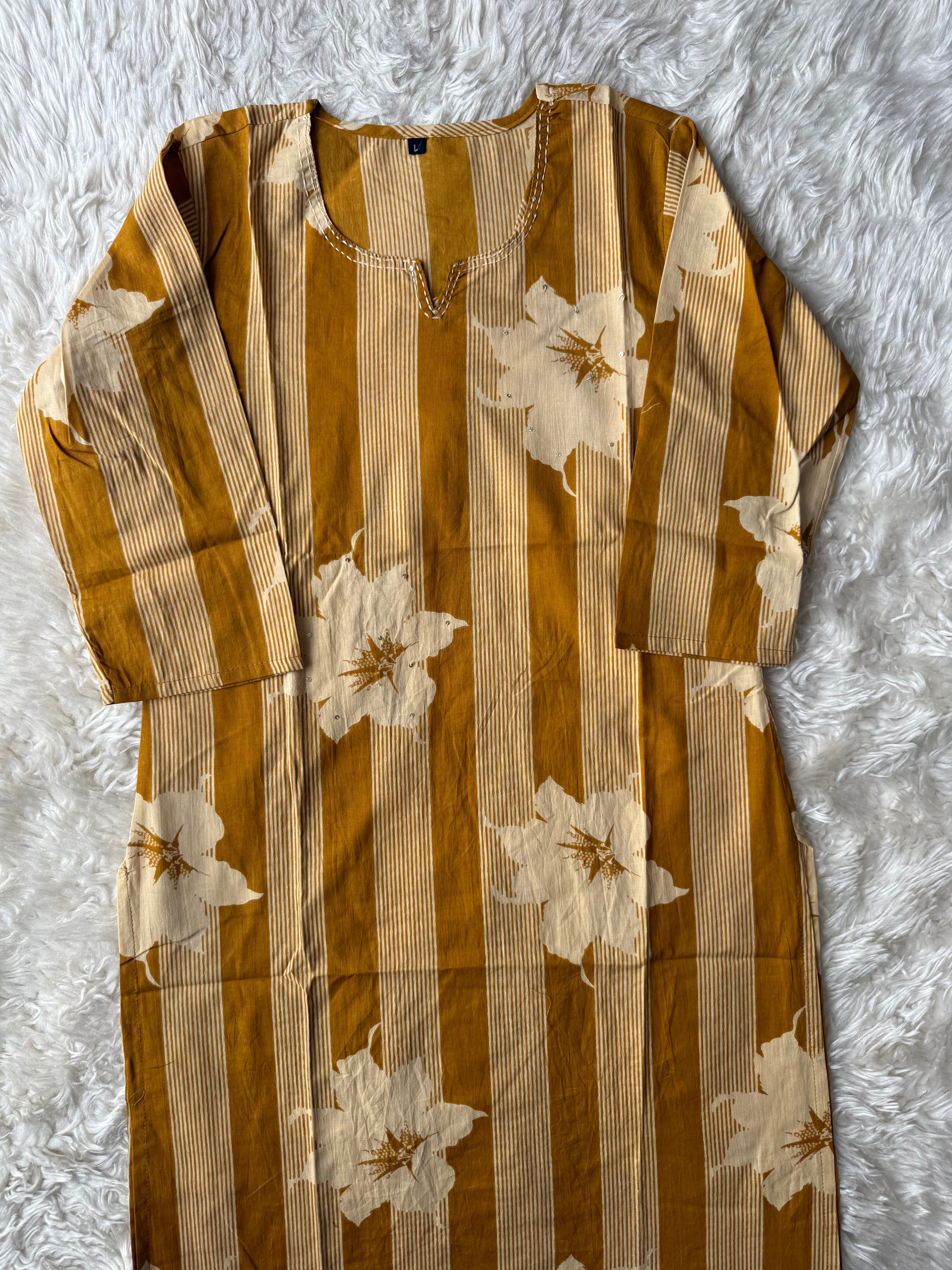 Budget Friendly Kurti Pant Dupatta Set