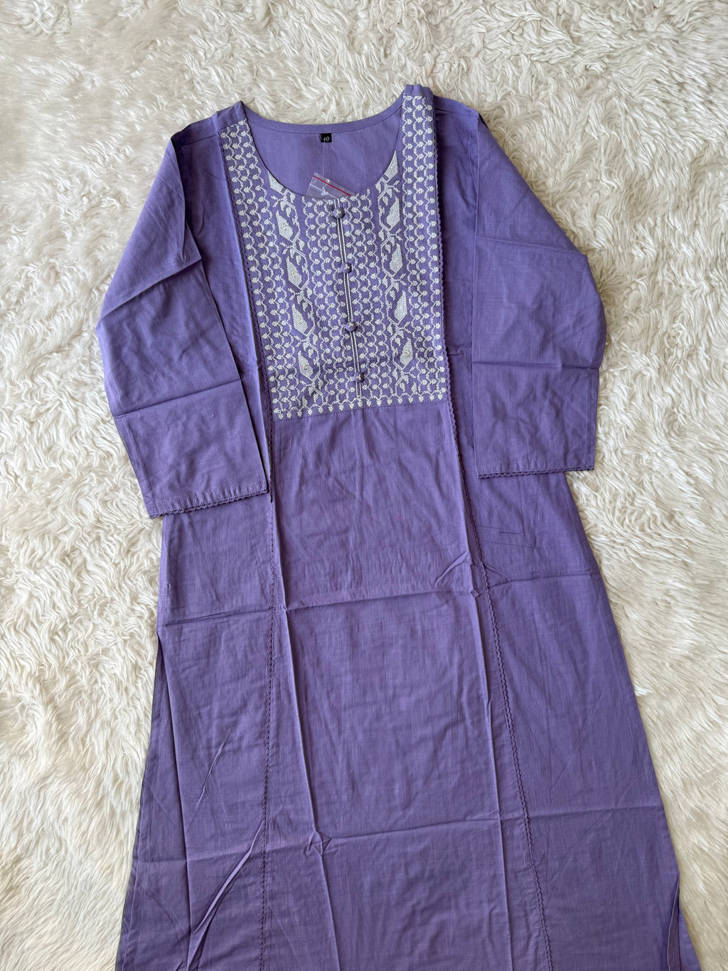 Premium Cotton Kurti Plazo Set