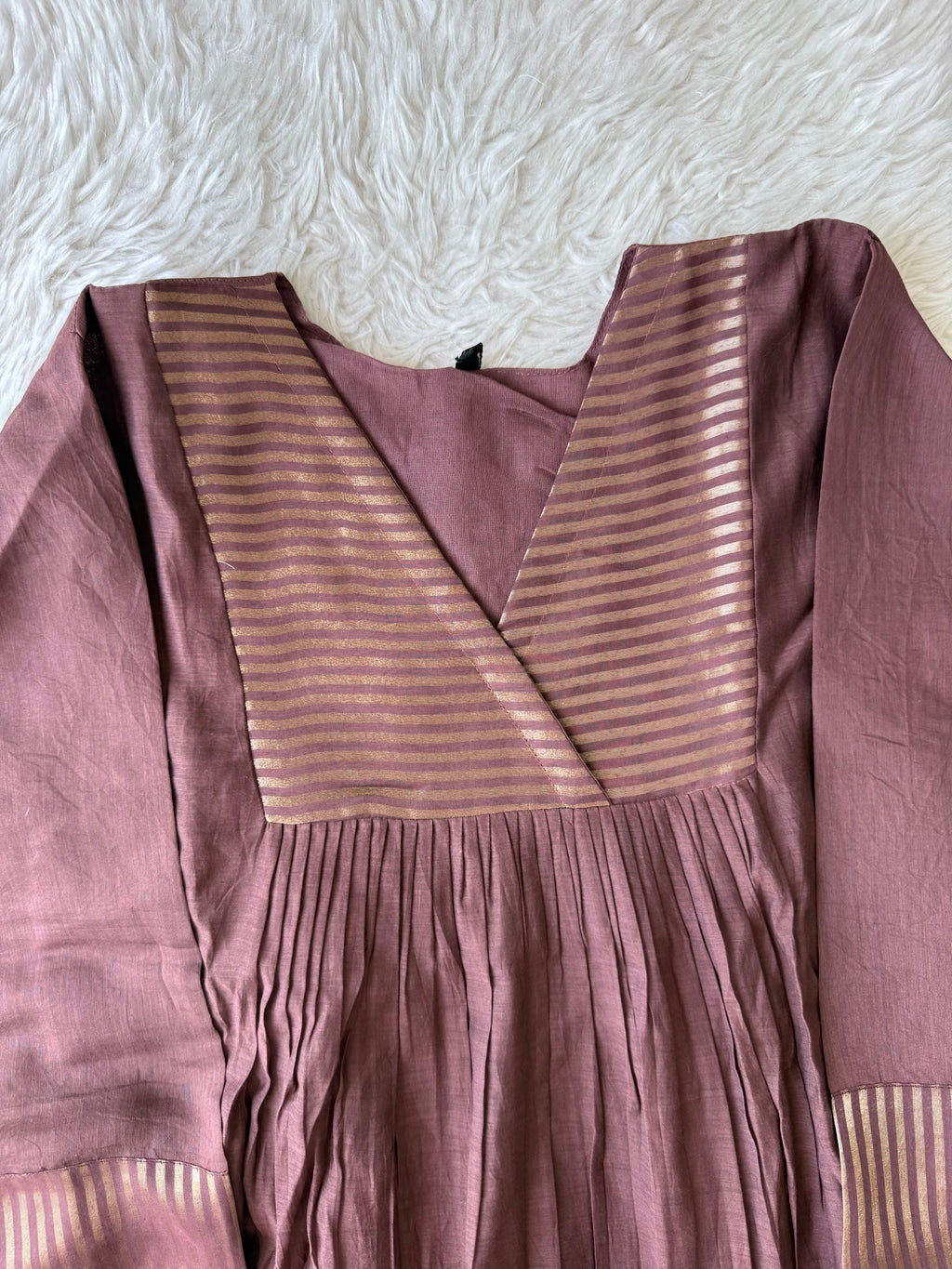 Mul Chanderi Kurti Pant Dupatta Set
