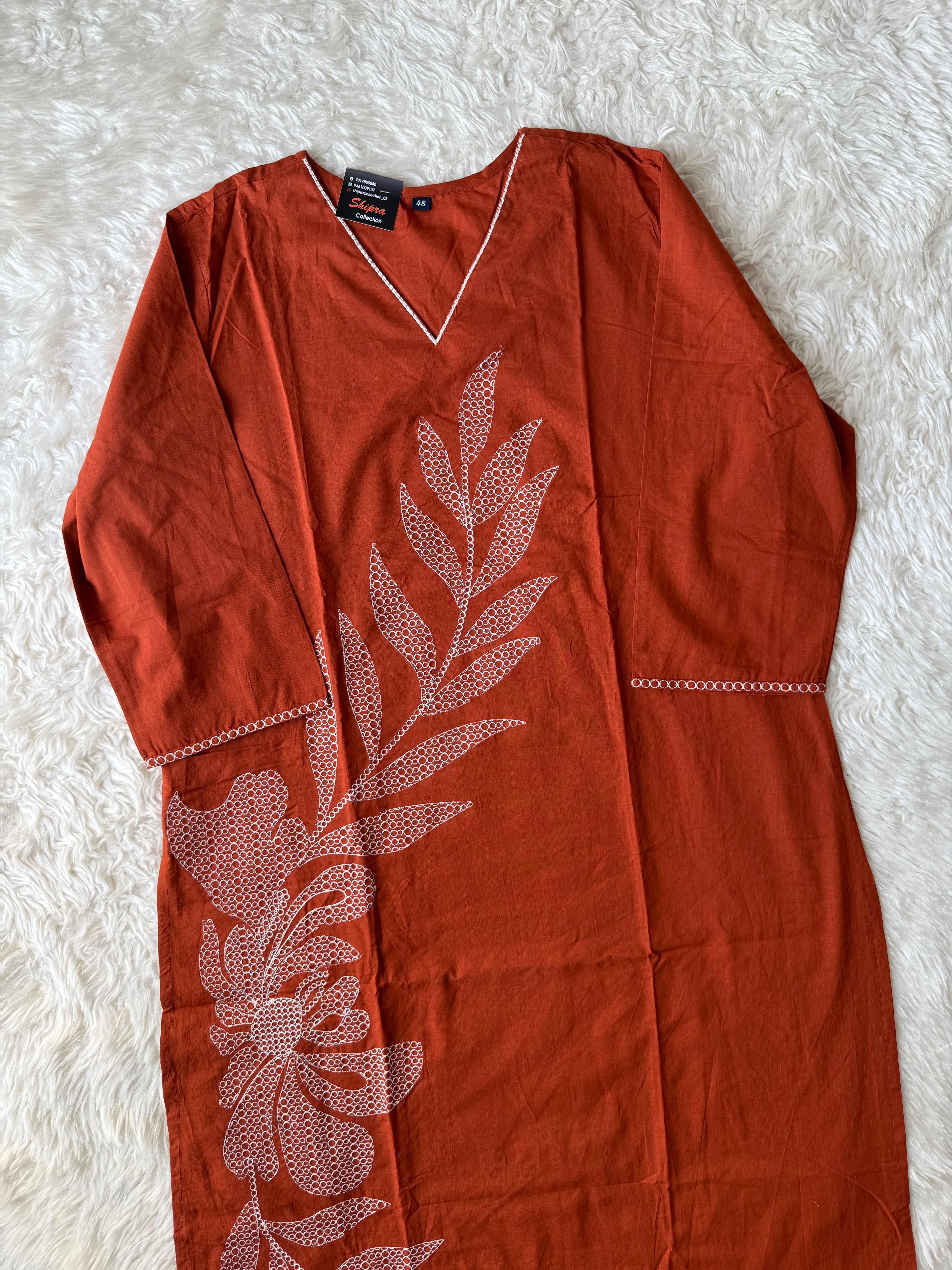 Premium Cotton Thread Work Collection