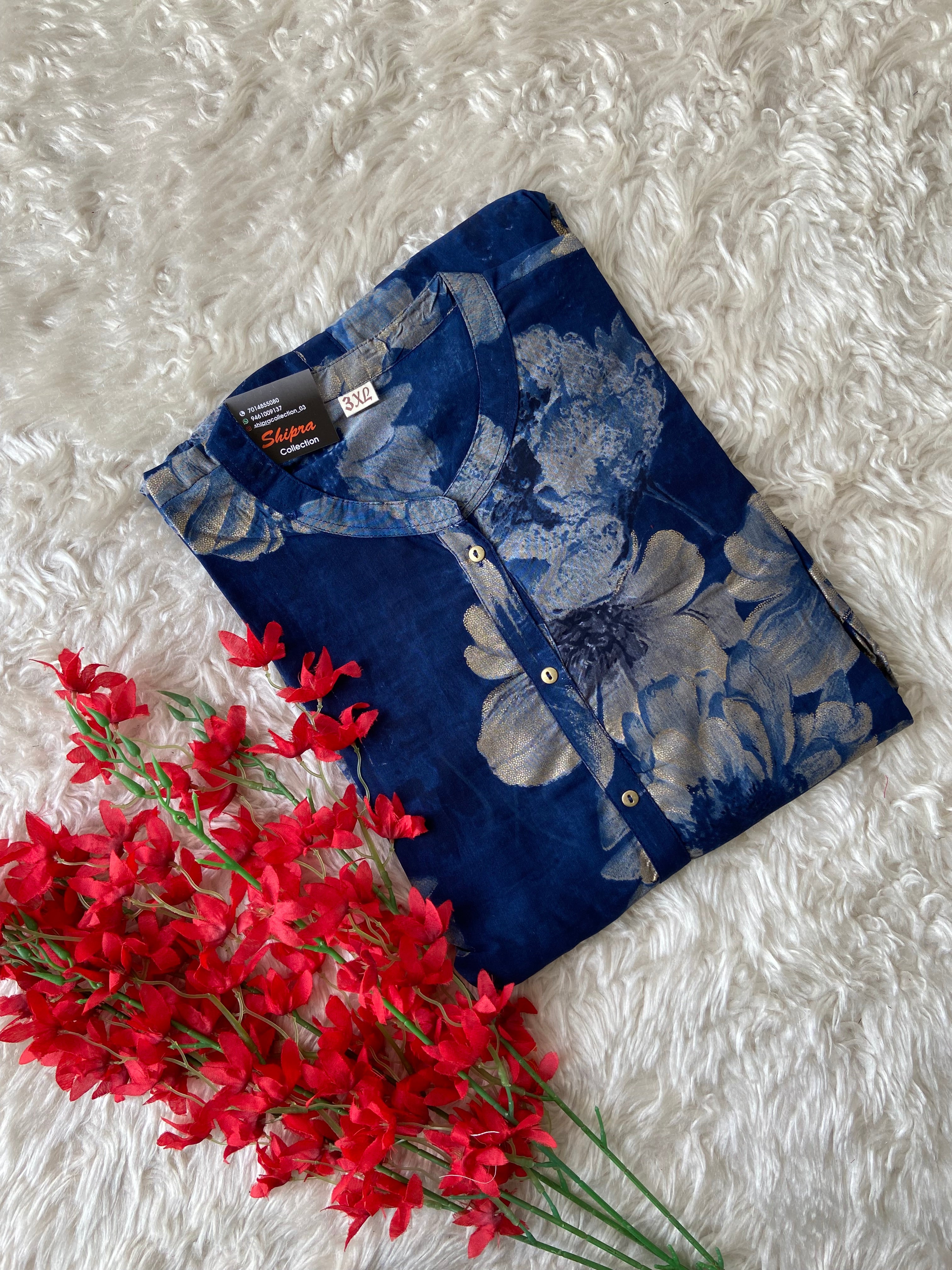 Premium Cotton Flare Kurti