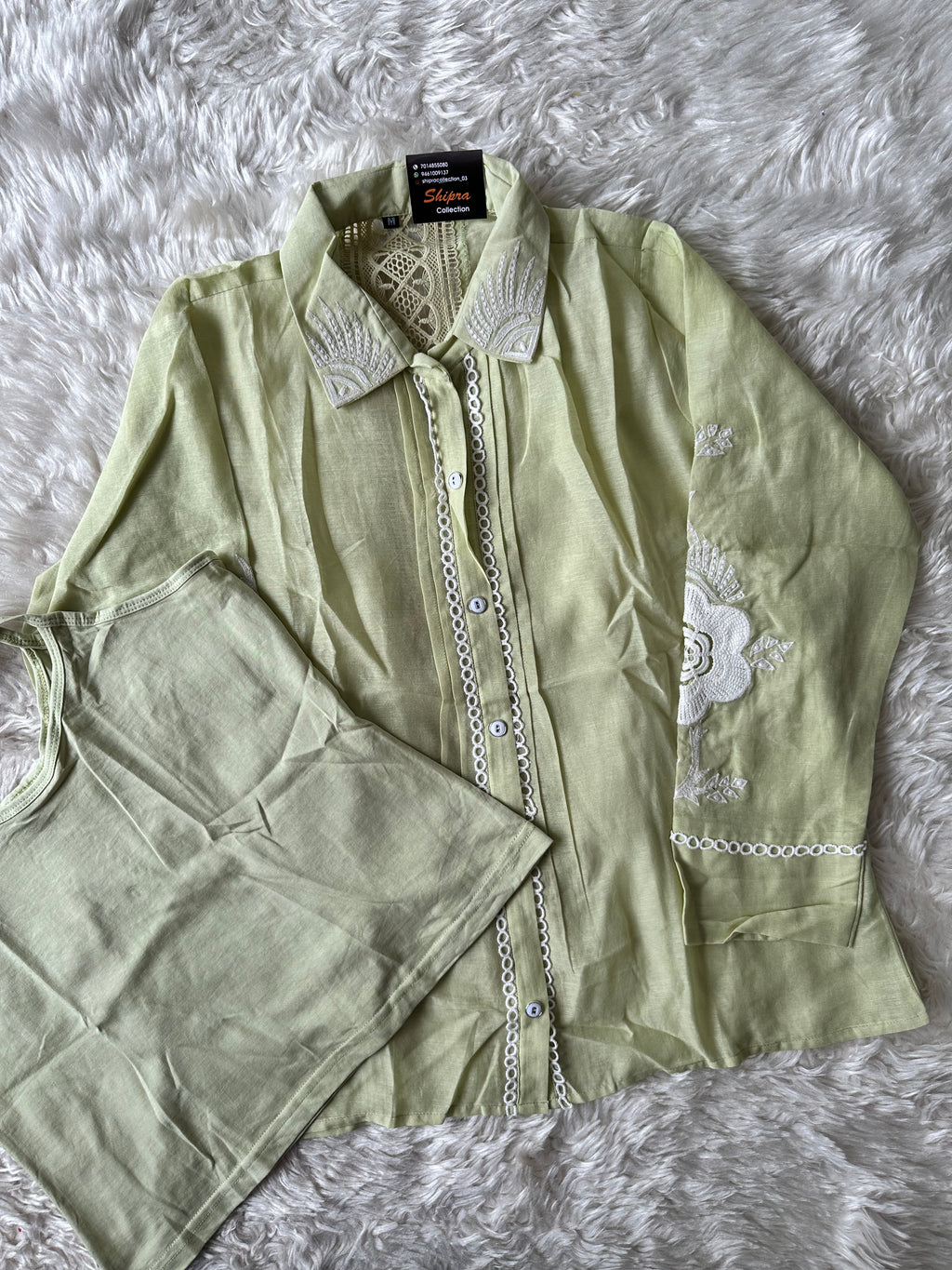 Pure Linen Co-ord Set