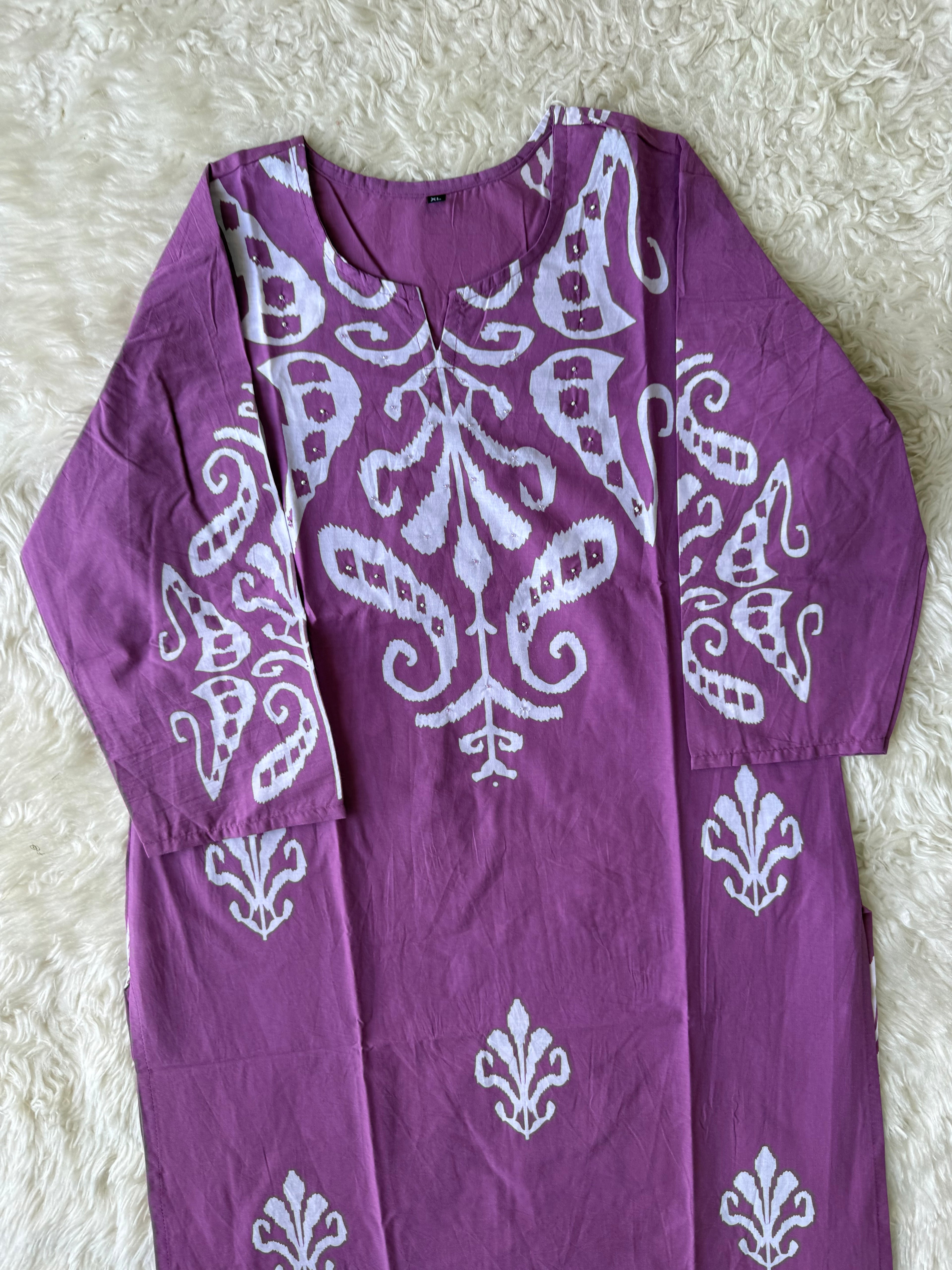 Cotton Kurti Pant Set