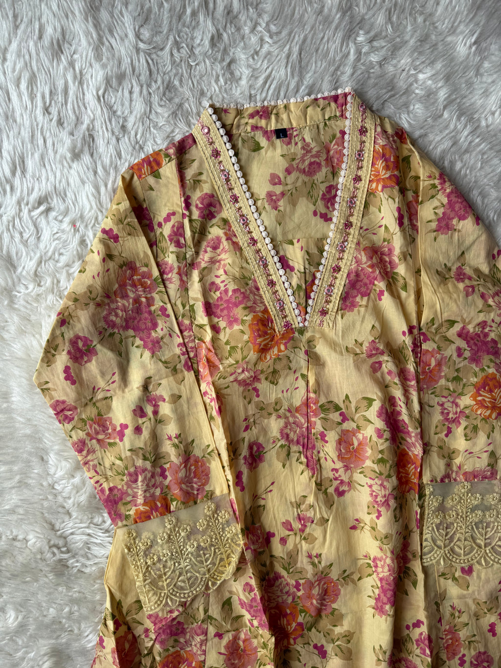 Budget Friendly Kurti Pant Dupatta Set