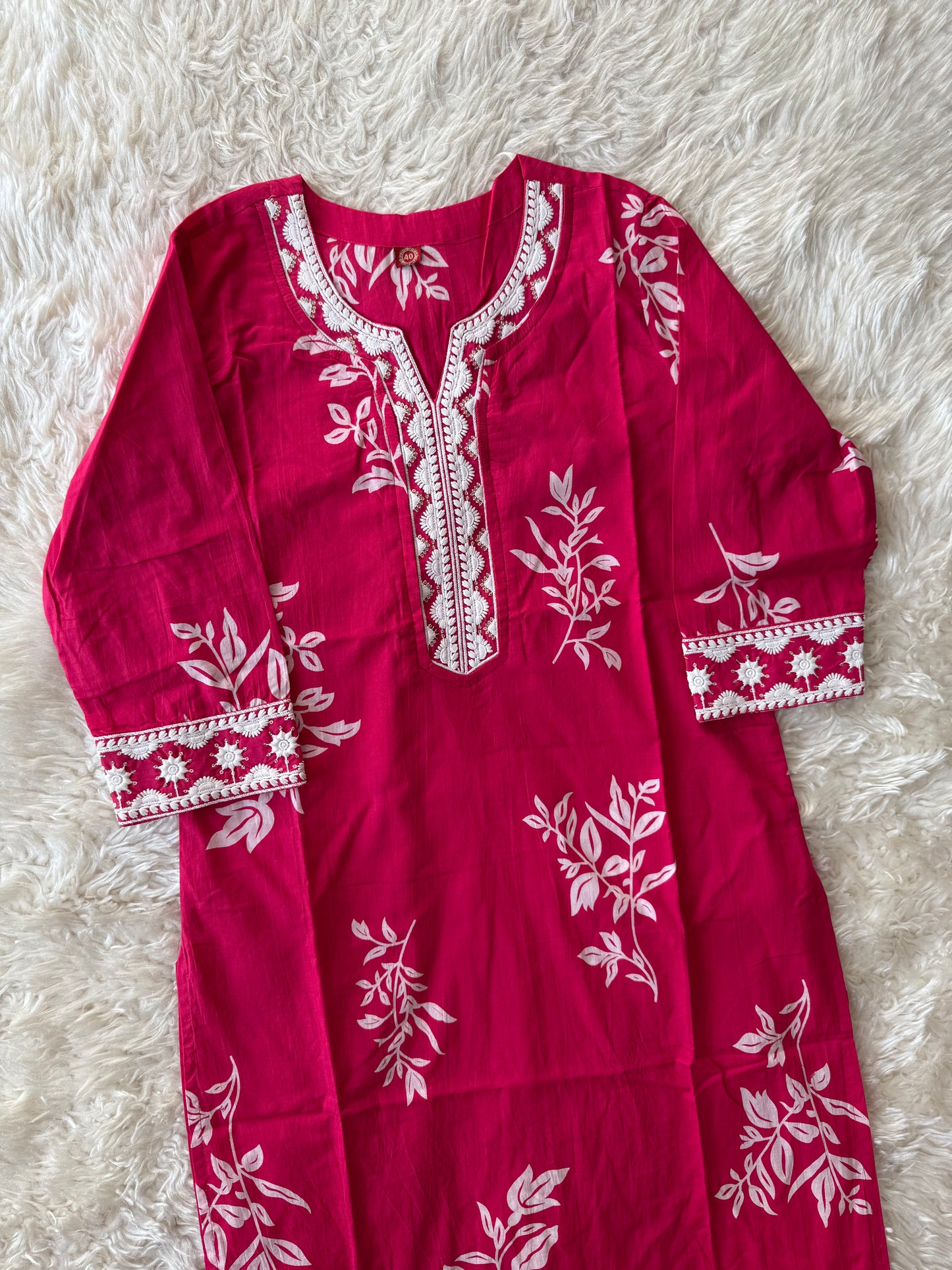 Pure Cotton Kurti