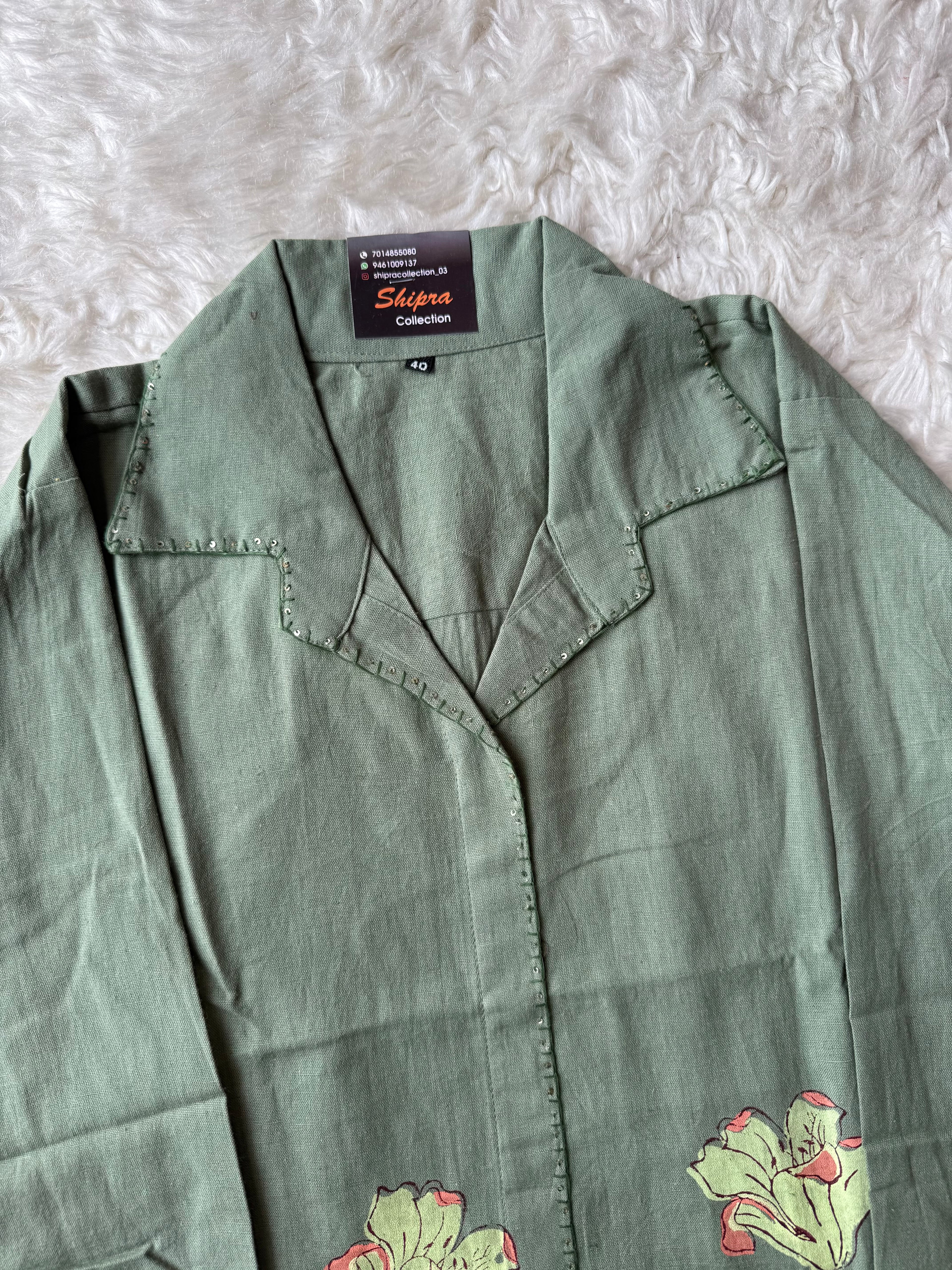 Soft Khadi Cotton Co-ord Set