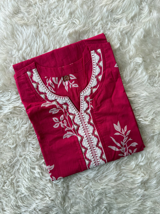 Pure Cotton Kurti
