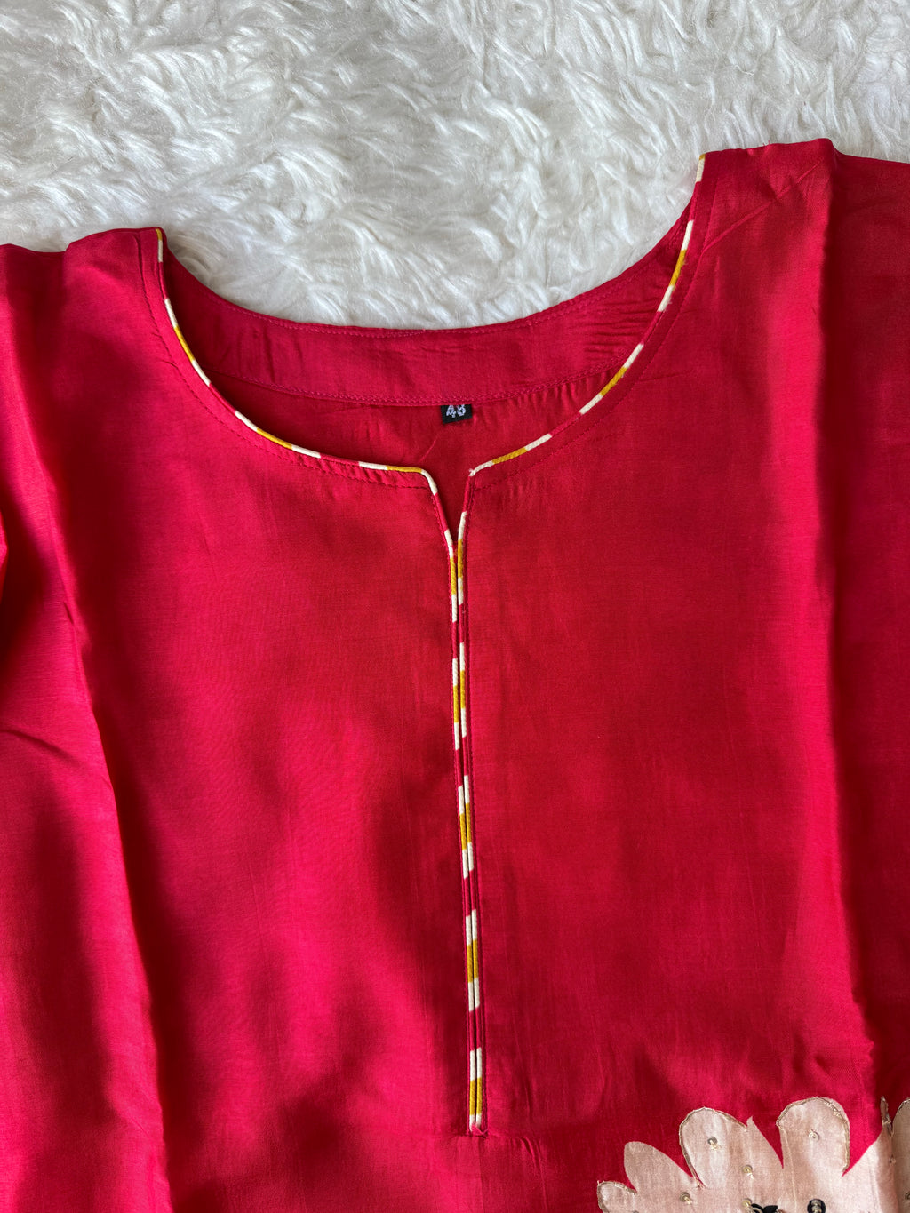 “Plus Size” Russian Silk Kurti Pant Dupatta Set