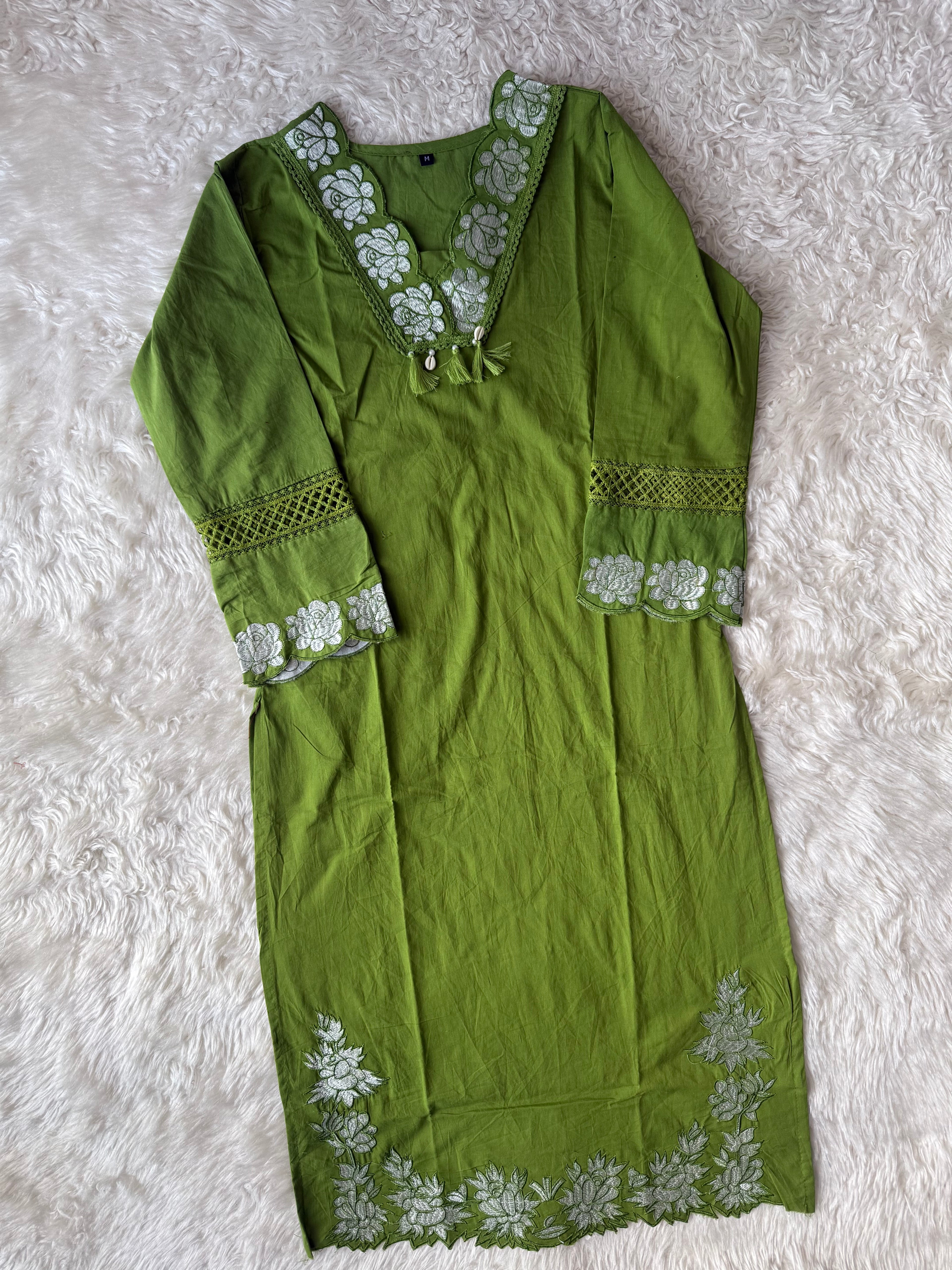 Budget Friendly Kurti Pant Dupatta Set