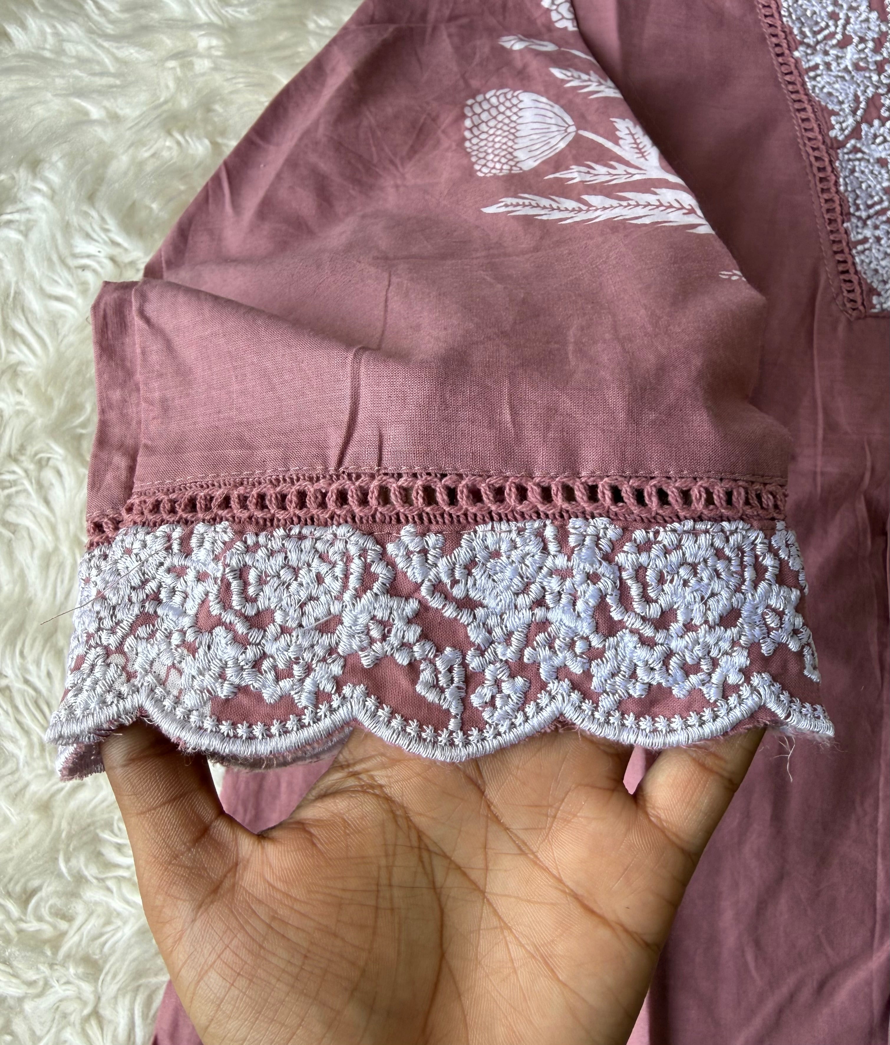 Budget Friendly Kurti Pant Dupatta Set