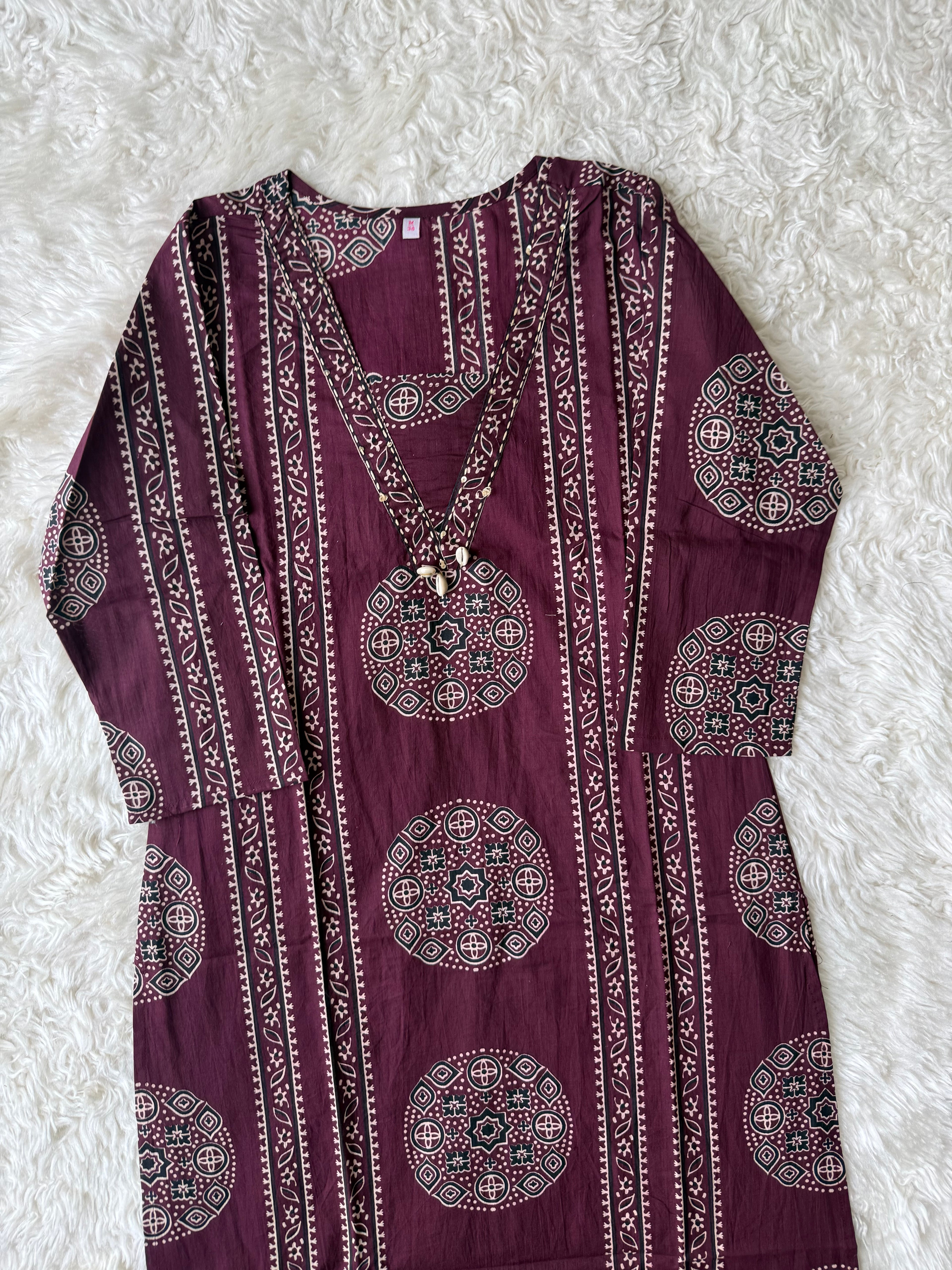 Premium Cotton Kurti Pant Dupatta Set