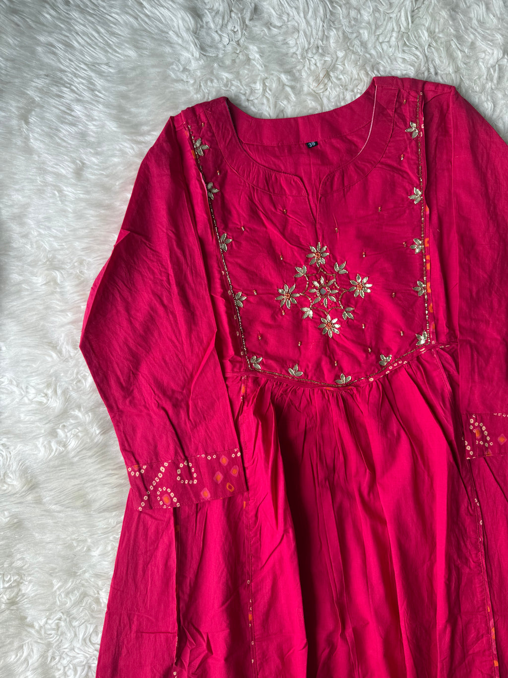 Premium Cotton Bandhani Set